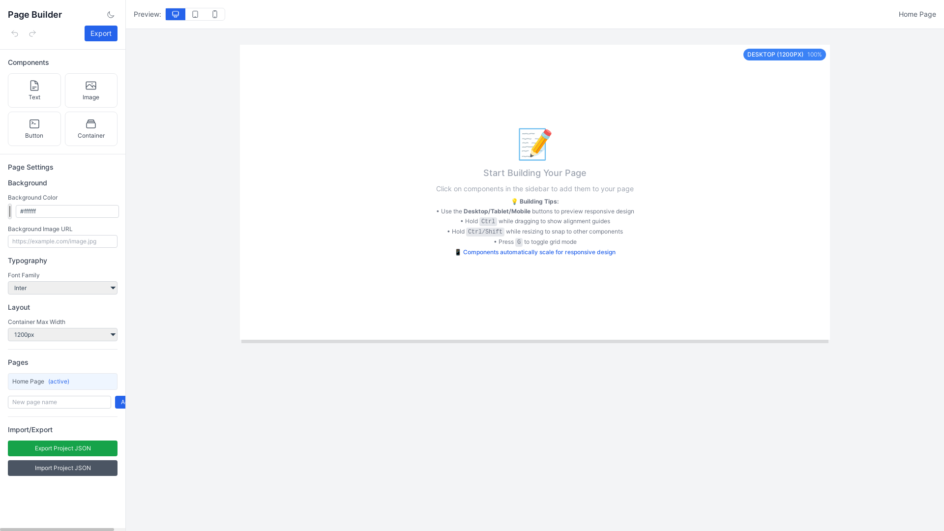 website screenshot of https://builder-nova-studio.pages.dev/