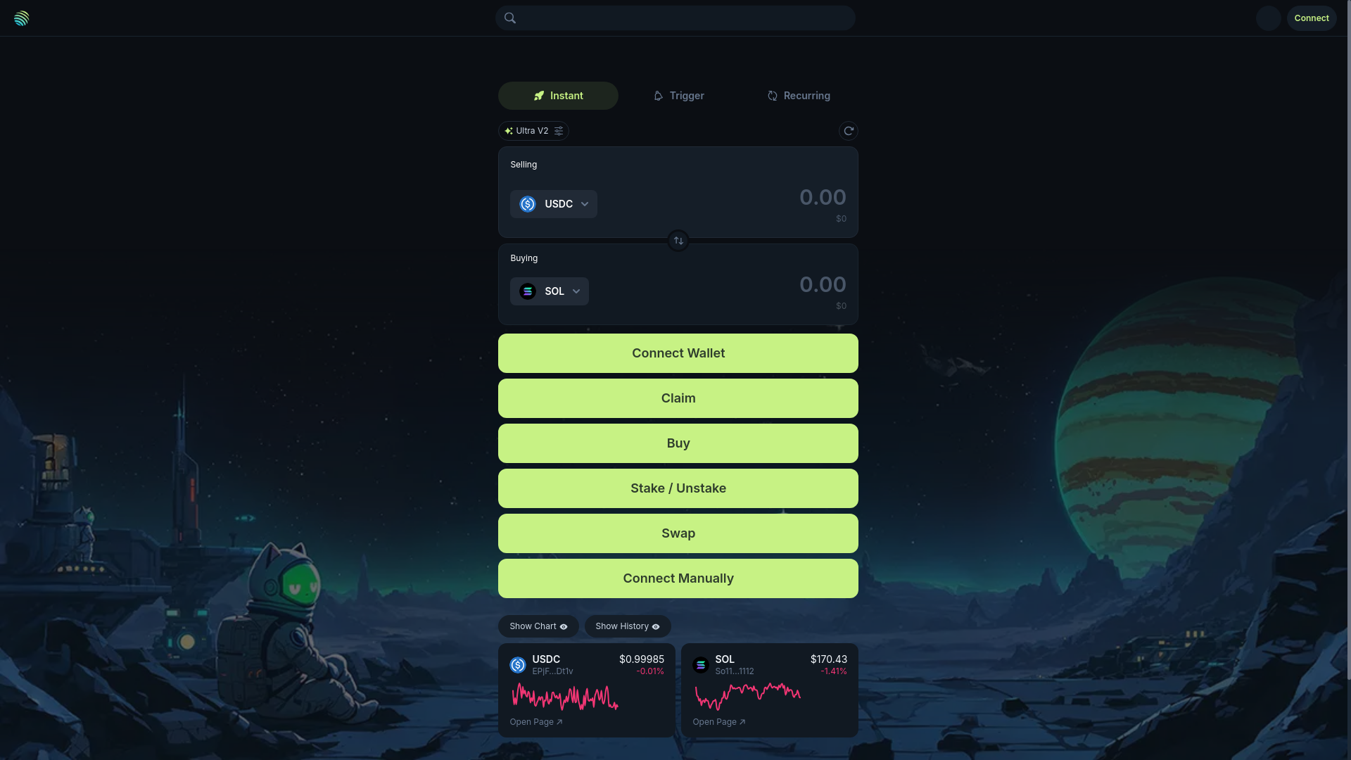 website screenshot of https://jupiterhome.online/