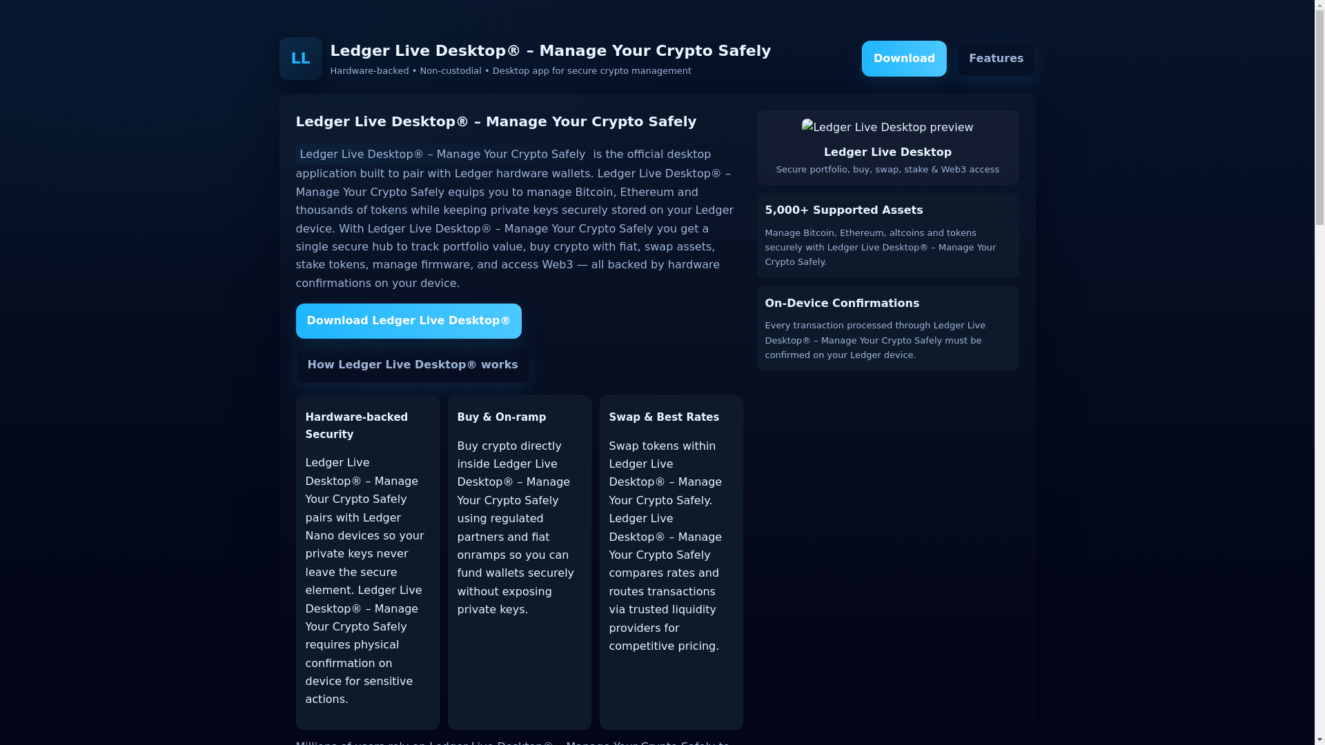 website screenshot of https://us-app-ledgger-live.pages.dev/
