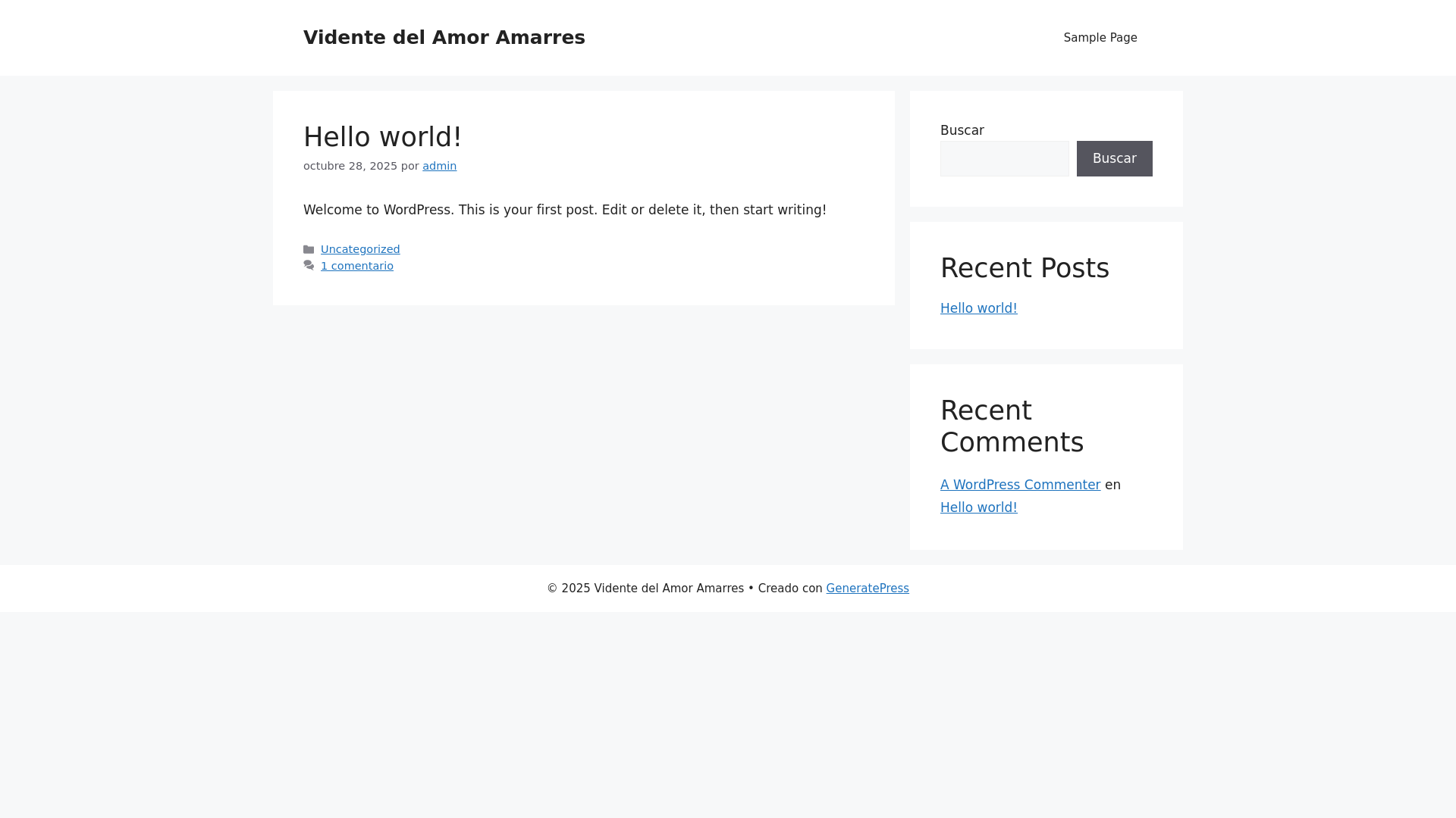 website screenshot of https://videntedelamoramarres.com/