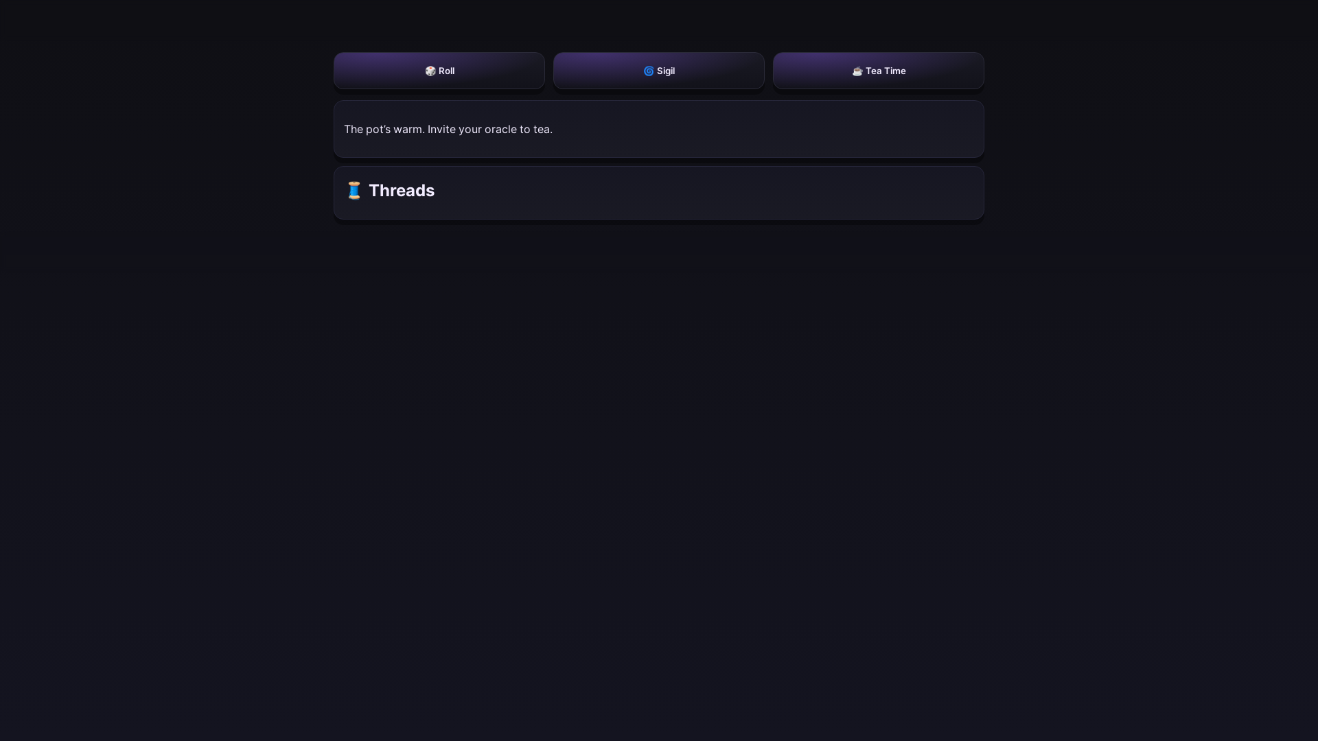 website screenshot of https://loomteatime.pages.dev/