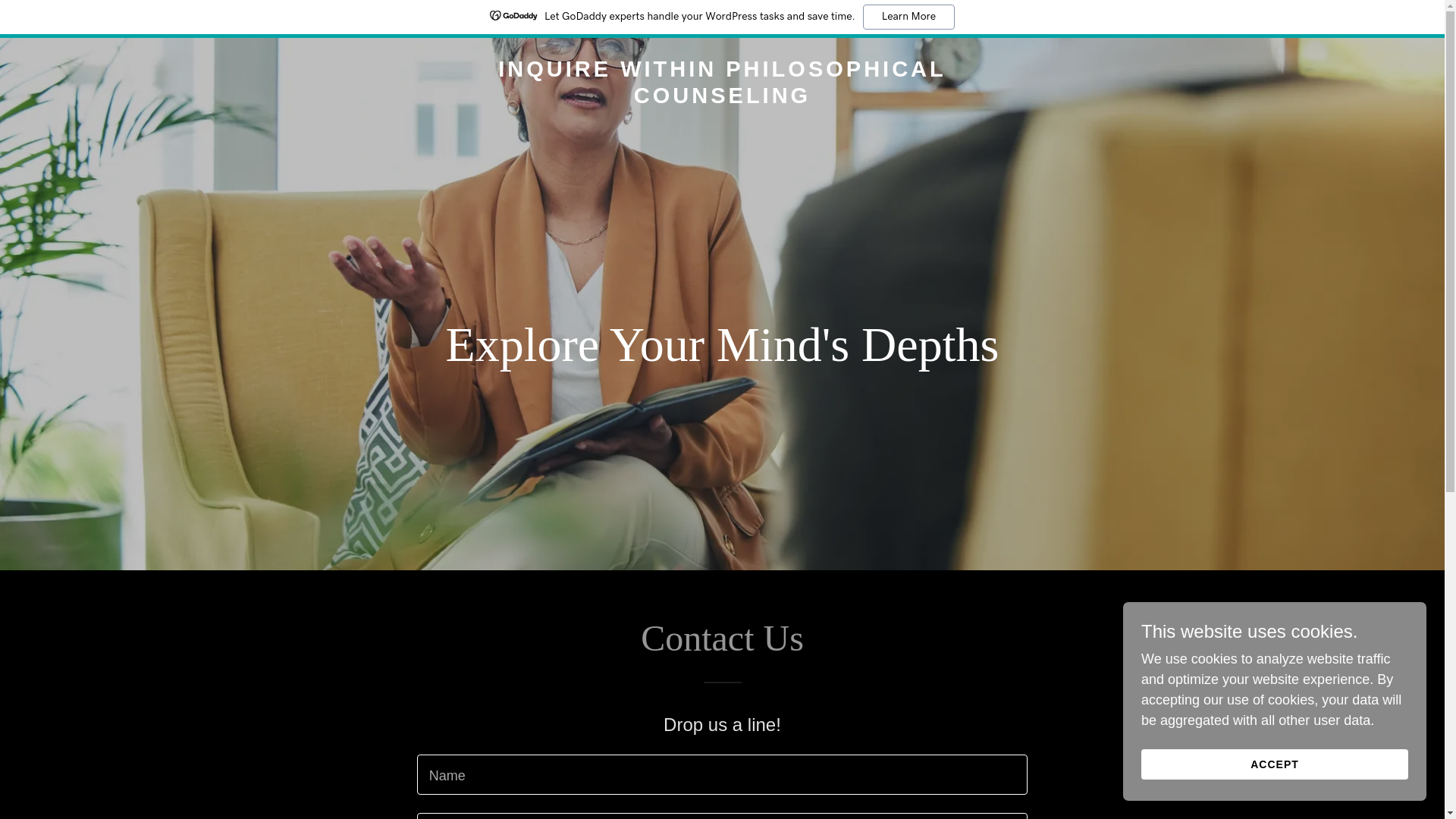 website screenshot of https://inquirewithincounseling.com/