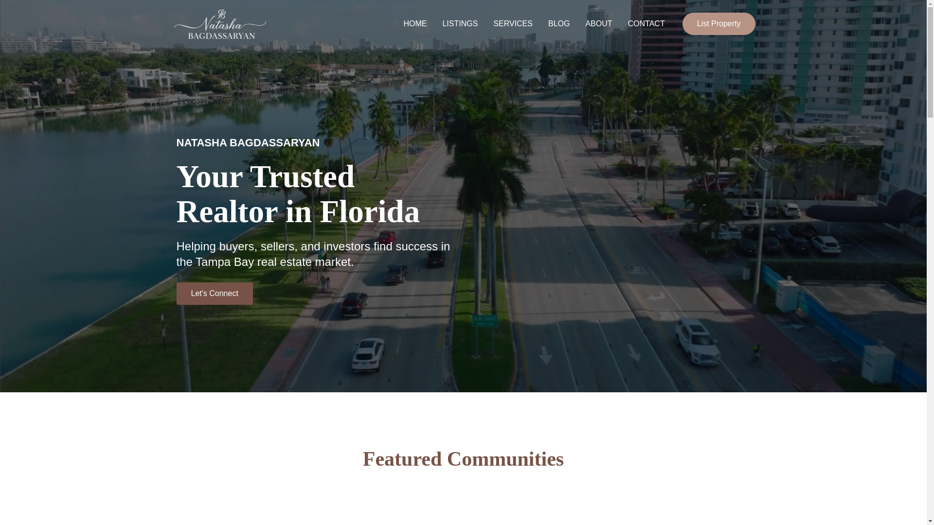 website screenshot of https://natashabagdassaryan.com/