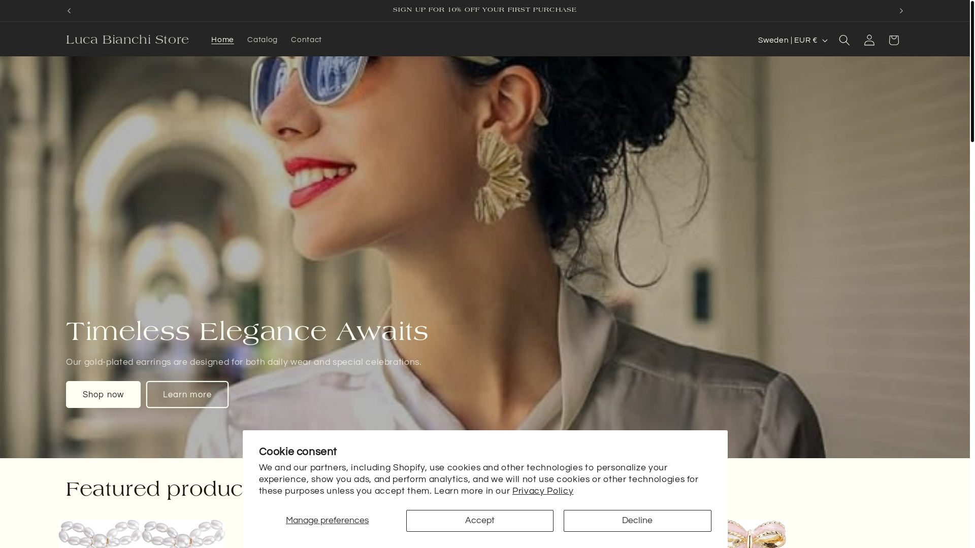 website screenshot of https://suastainables.com/