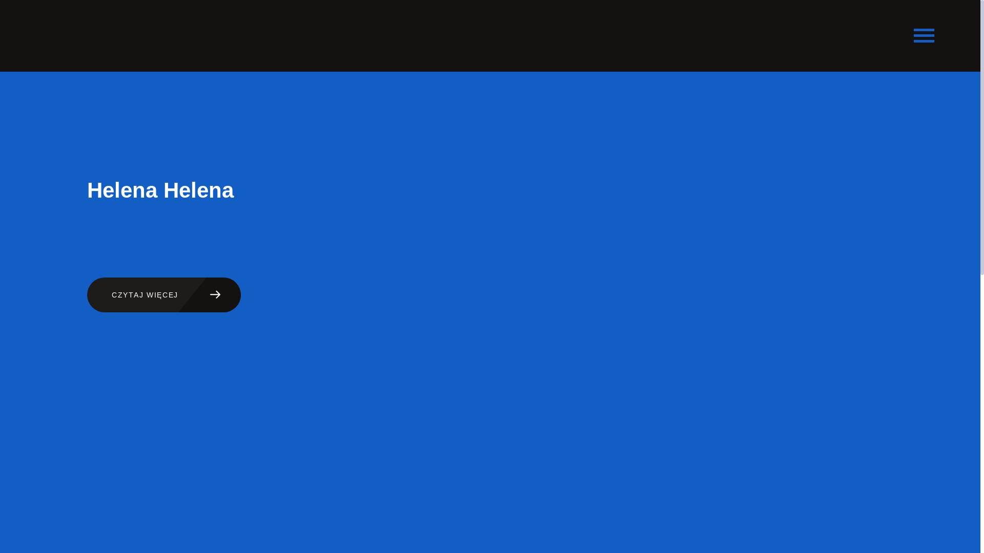 website screenshot of https://helenahajder.pl/