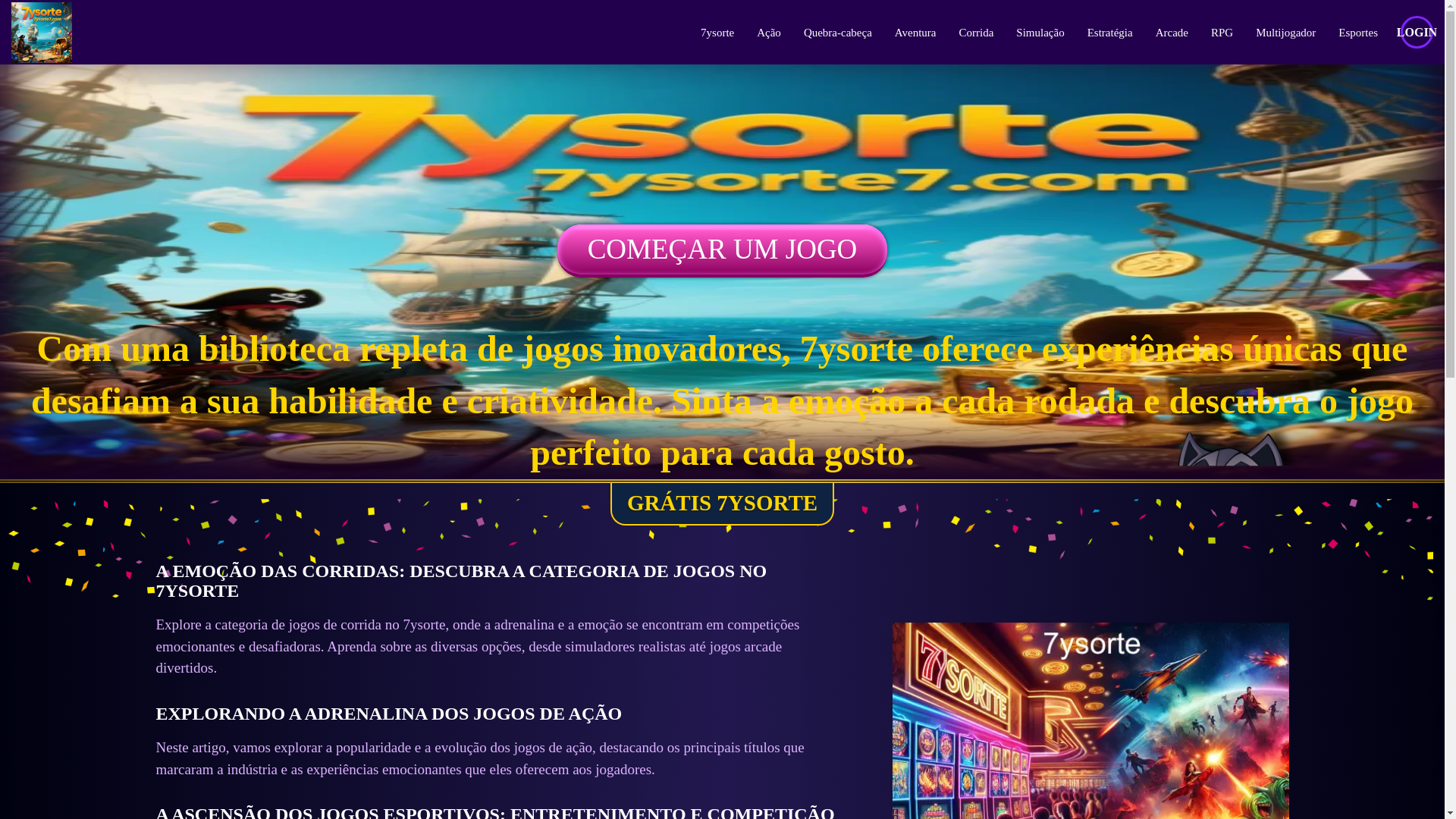 website screenshot of https://7ysorte7.com/