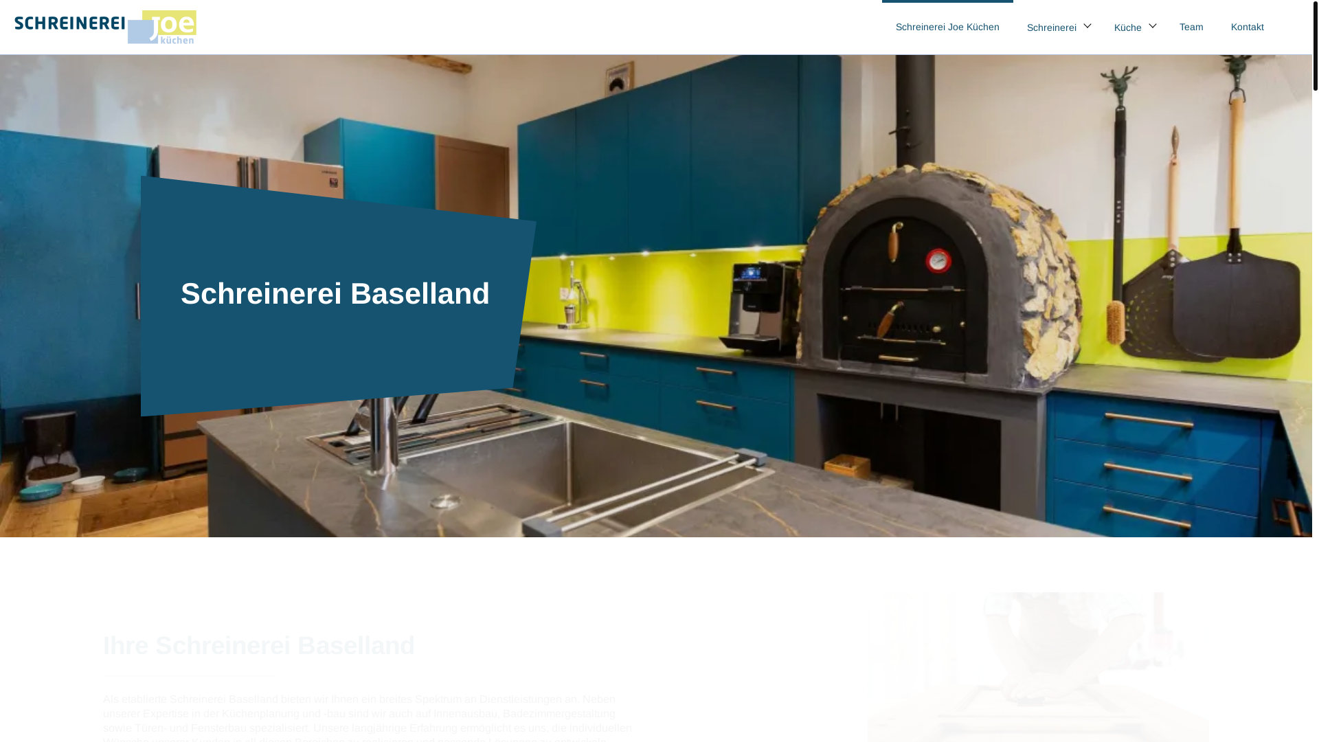website screenshot of https://schreiner-service-baselland.ch/