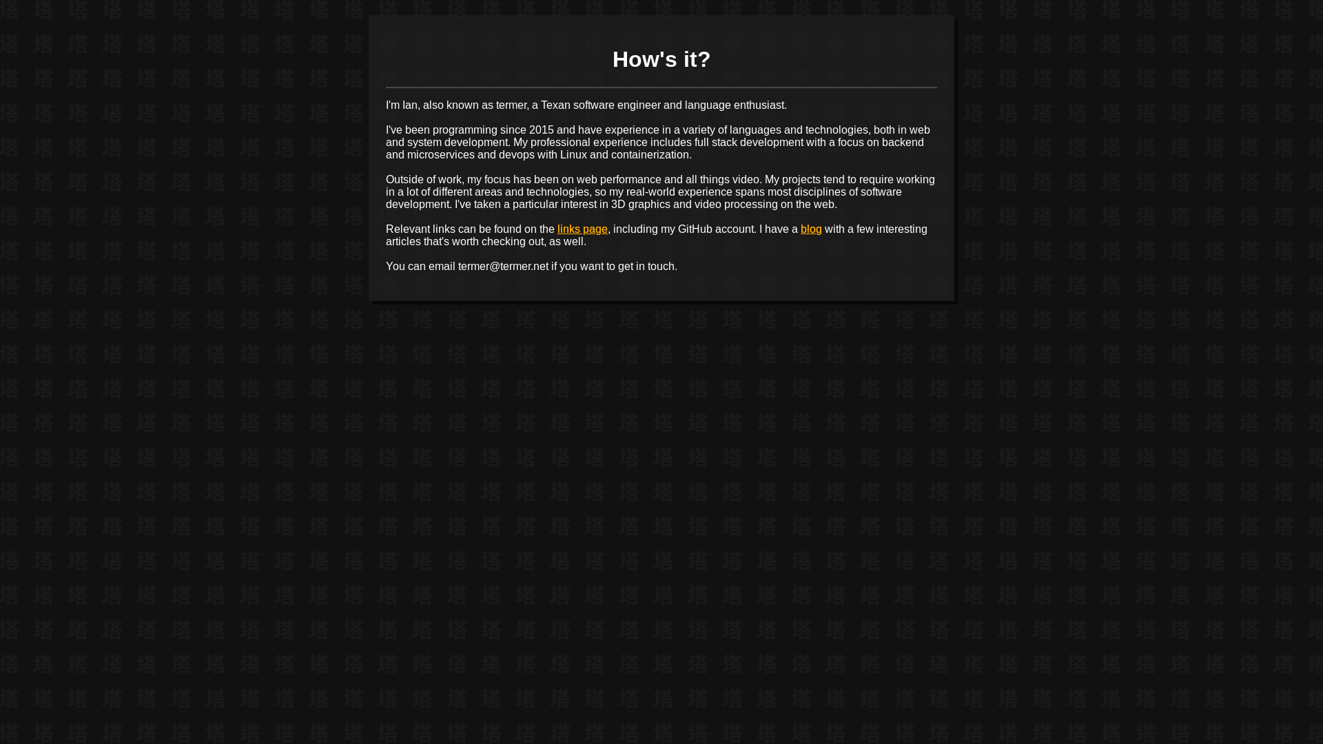 website screenshot of https://termernet.pages.dev/