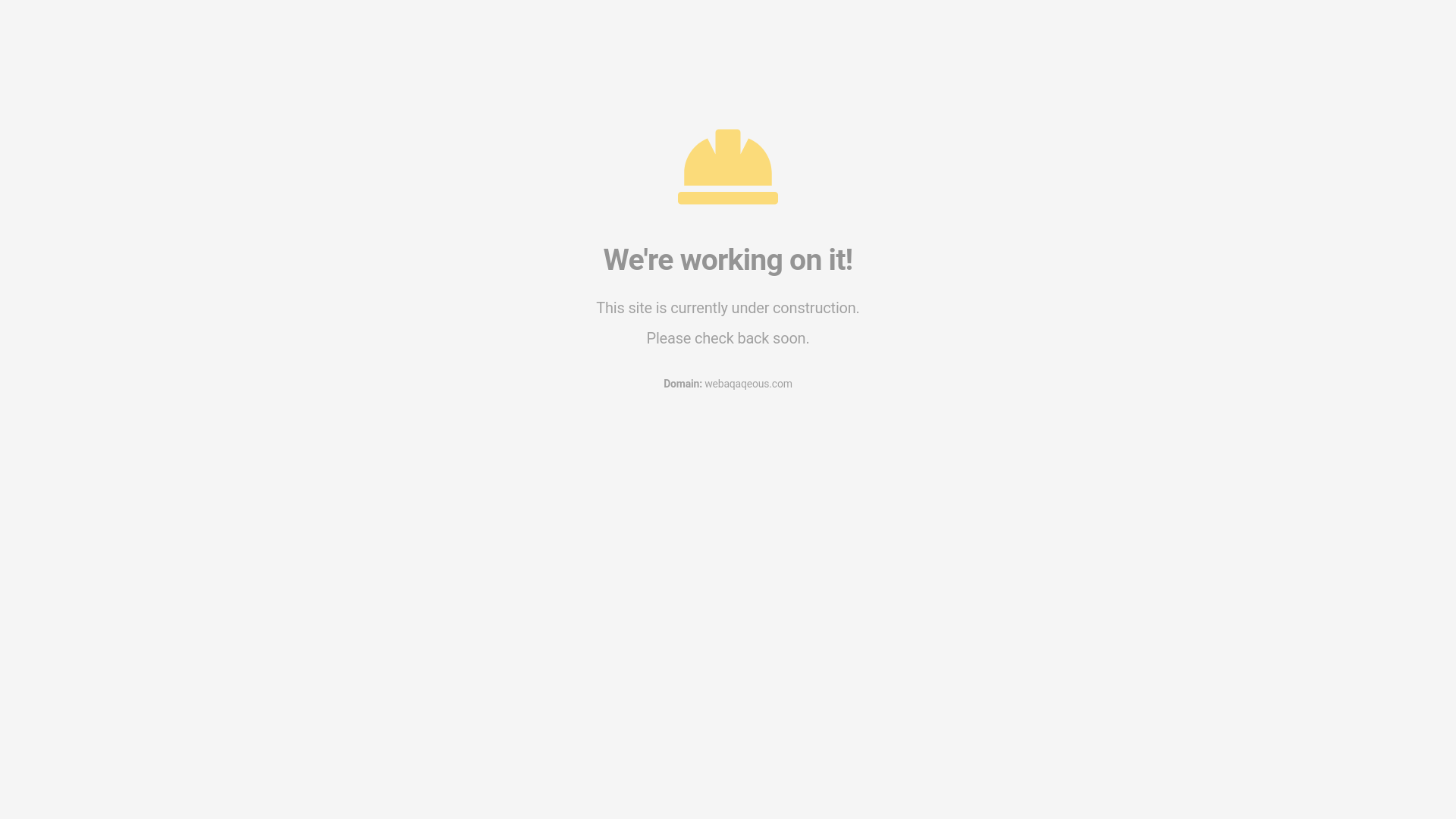 website screenshot of https://webaqaqeous.com/