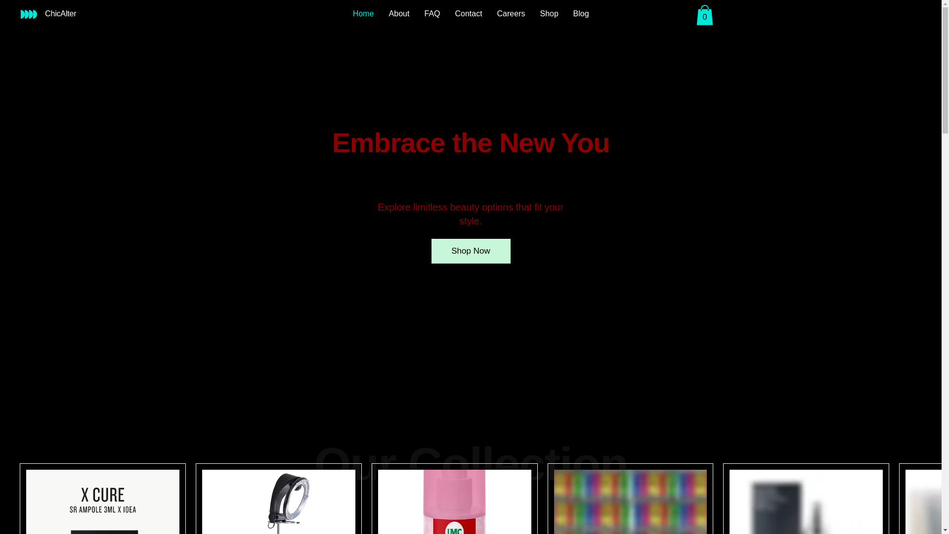 website screenshot of https://chicalterstyle.com/