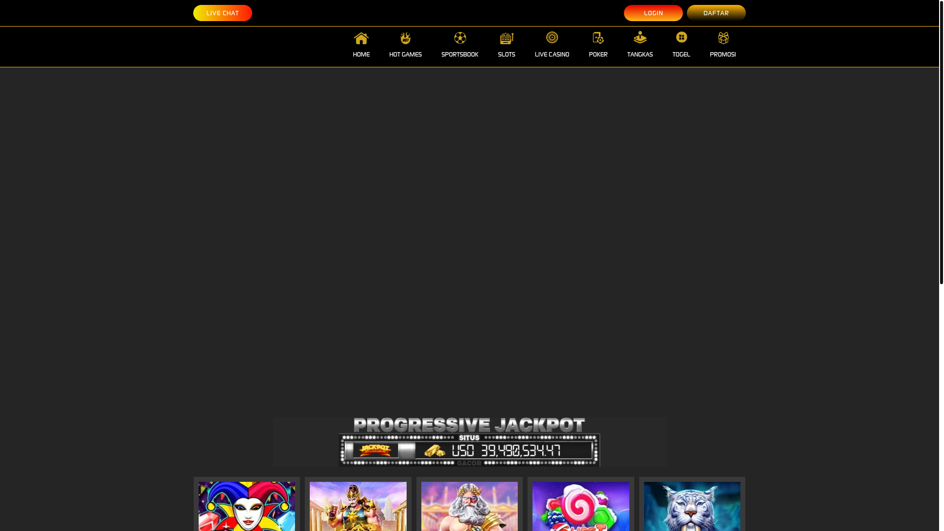 website screenshot of https://lautan4dv.lat/