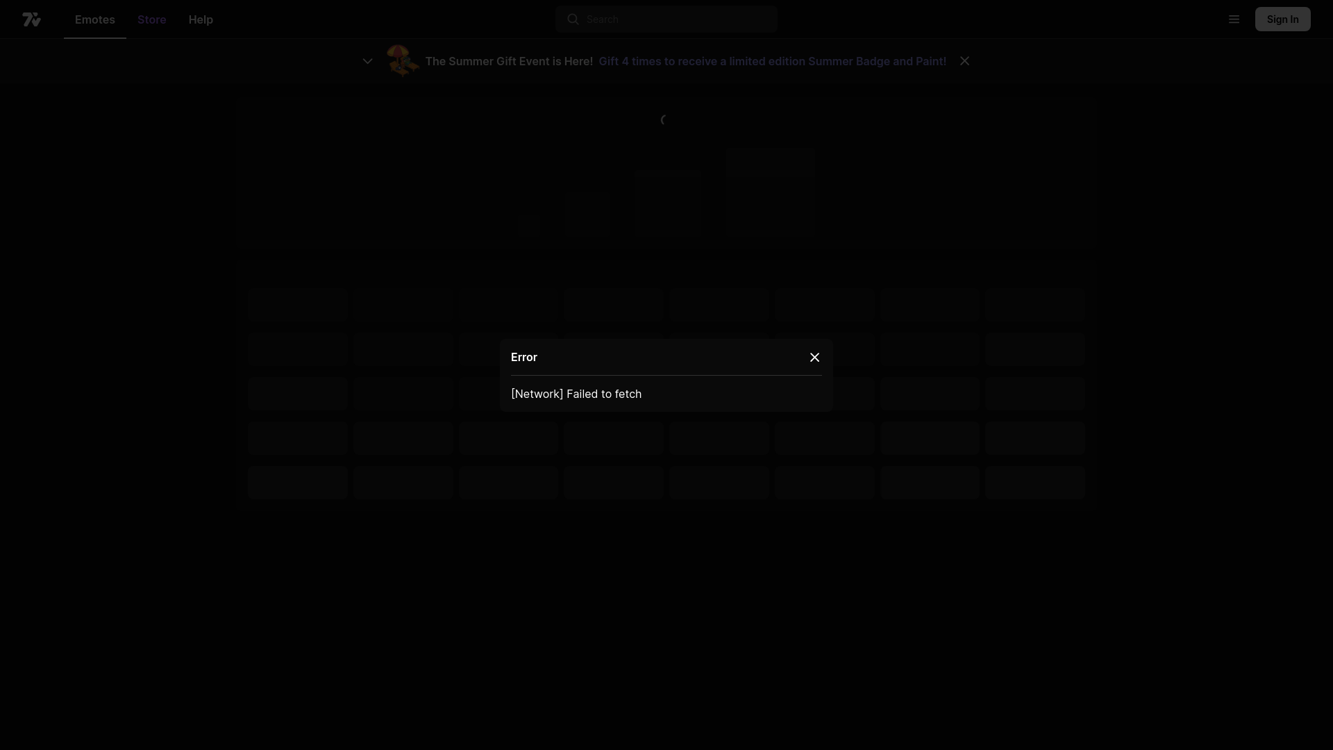 website screenshot of https://7tv.app/emotes/01FGSY4D1R00064MEQW00DP6B4