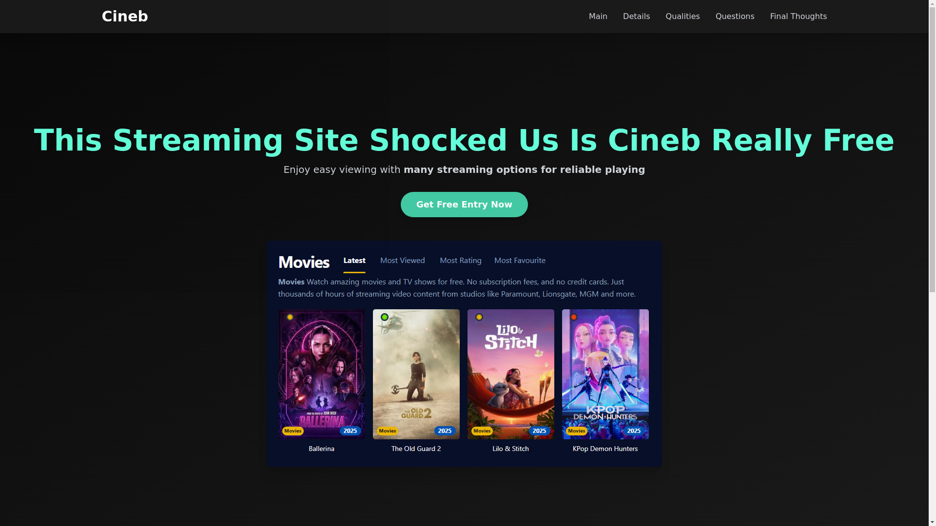 website screenshot of https://cineb-r72y.pages.dev/