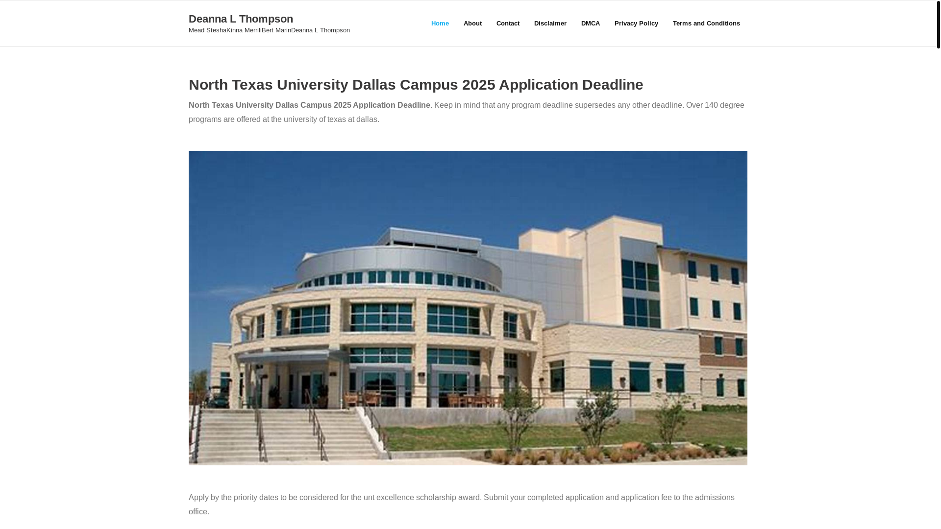website screenshot of https://deannalthompsonn.pages.dev/