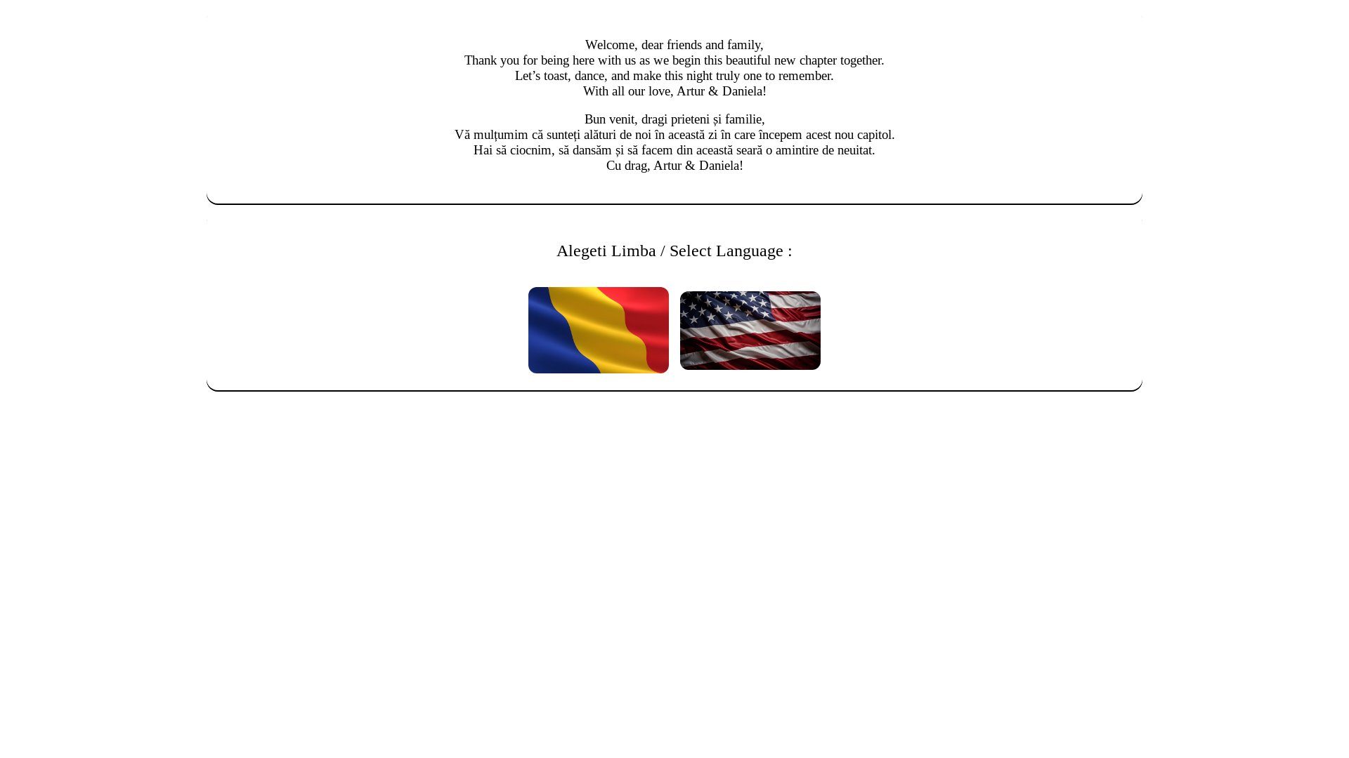 website screenshot of https://our-love-story.ro/