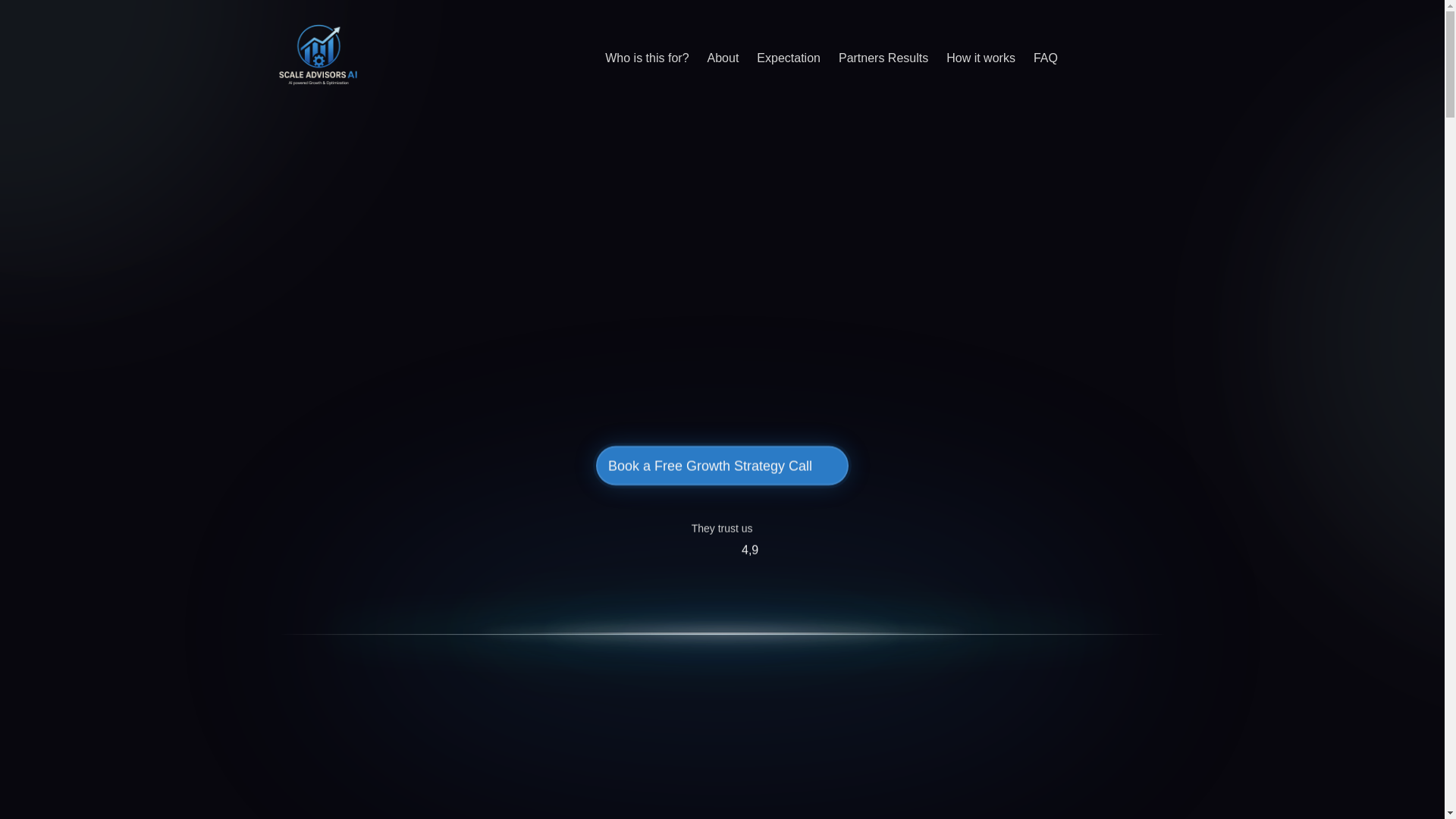 website screenshot of https://powerscaleai.com/