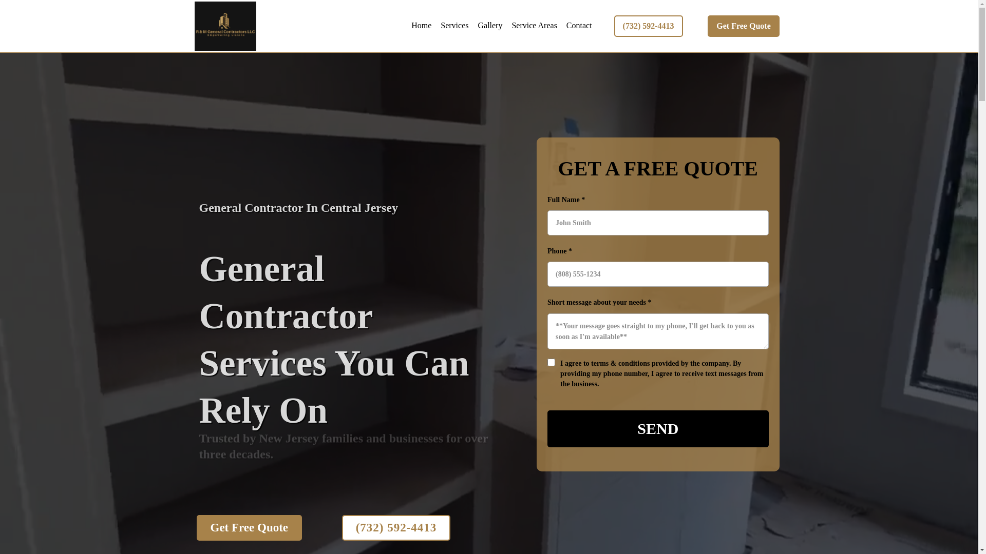 website screenshot of https://generalandcommercialcontractorsofcentraljersey.com/