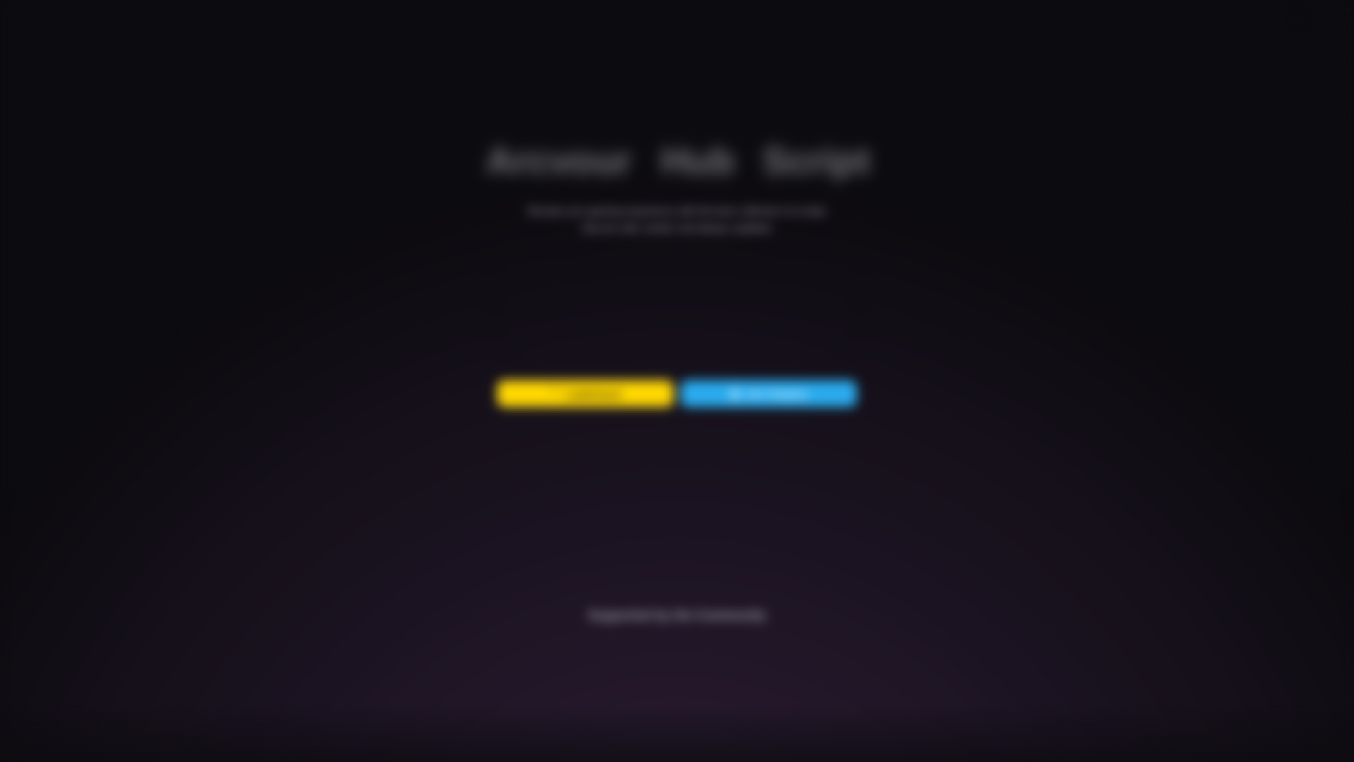 website screenshot of https://arcvourhub.my.id/