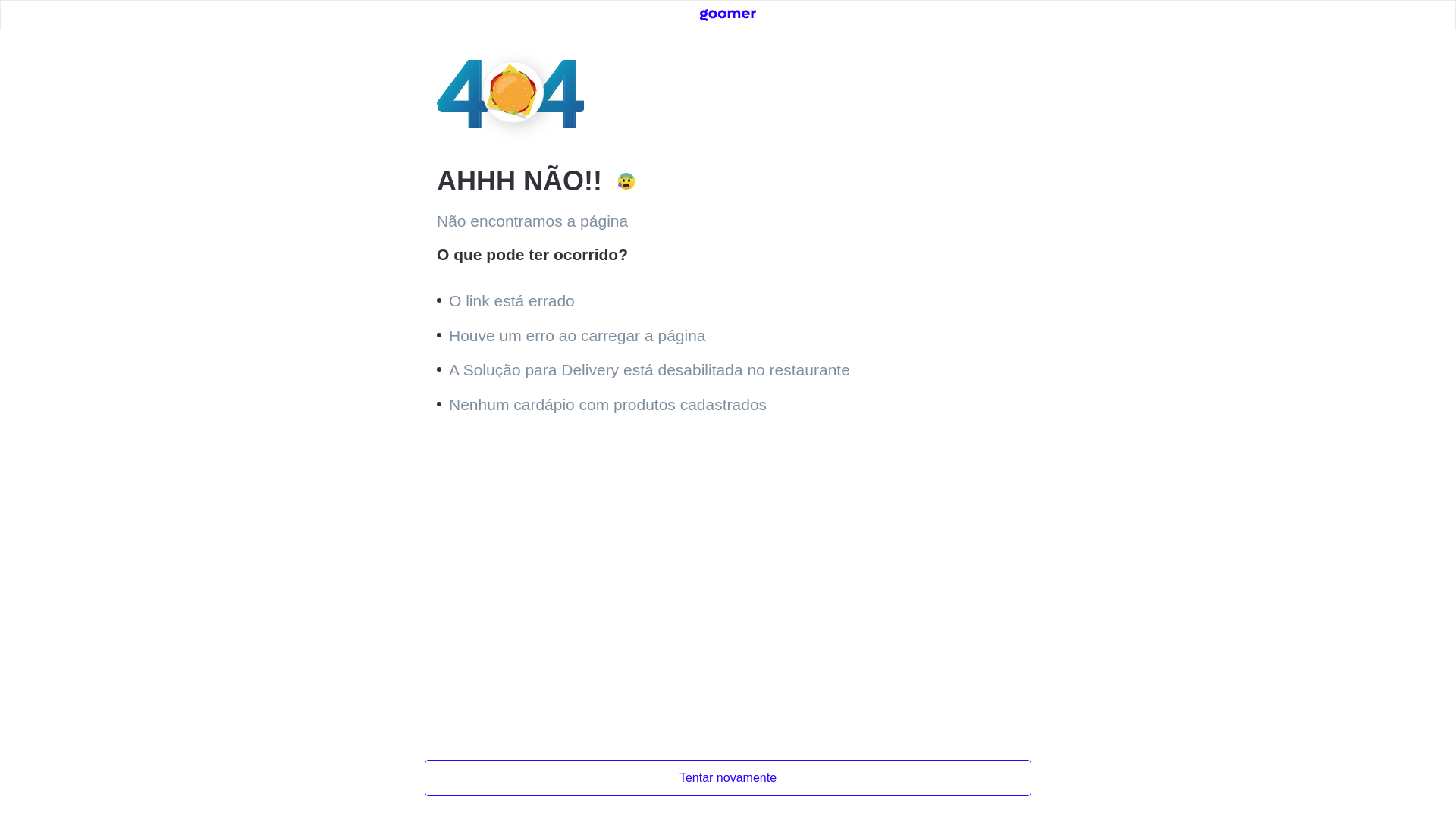 website screenshot of https://amandellisalgados.com.br/