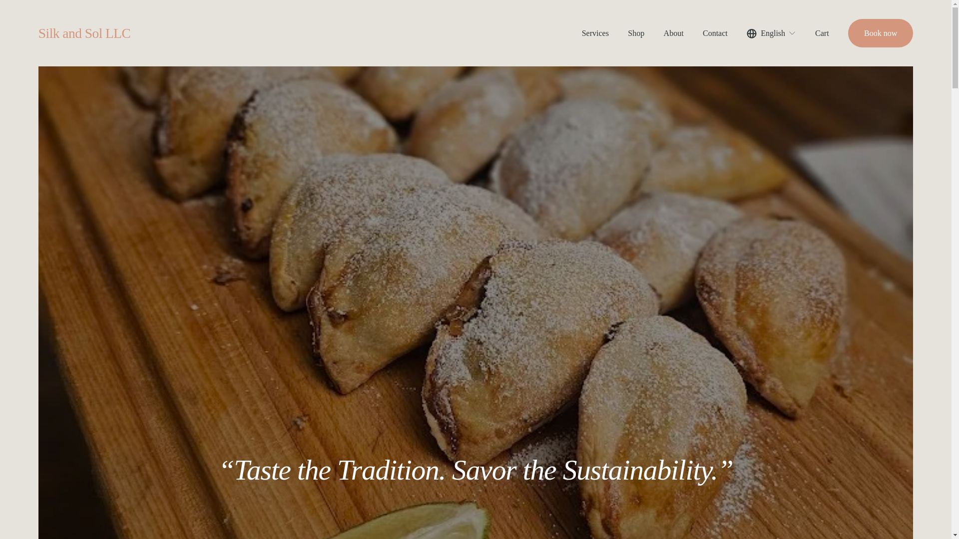 website screenshot of https://silksandsolllc.com/
