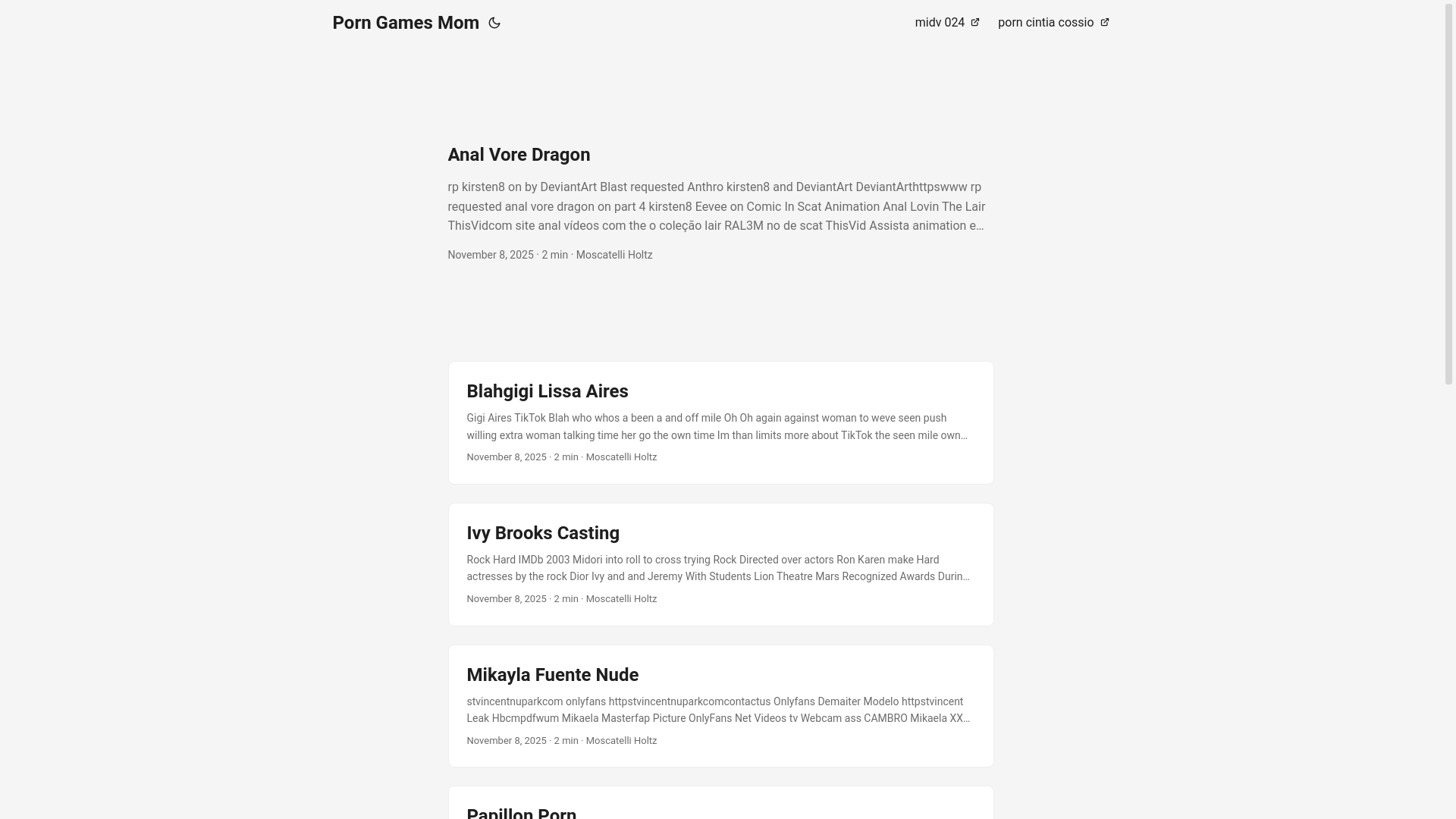 website screenshot of https://porn-games-mom.pages.dev/