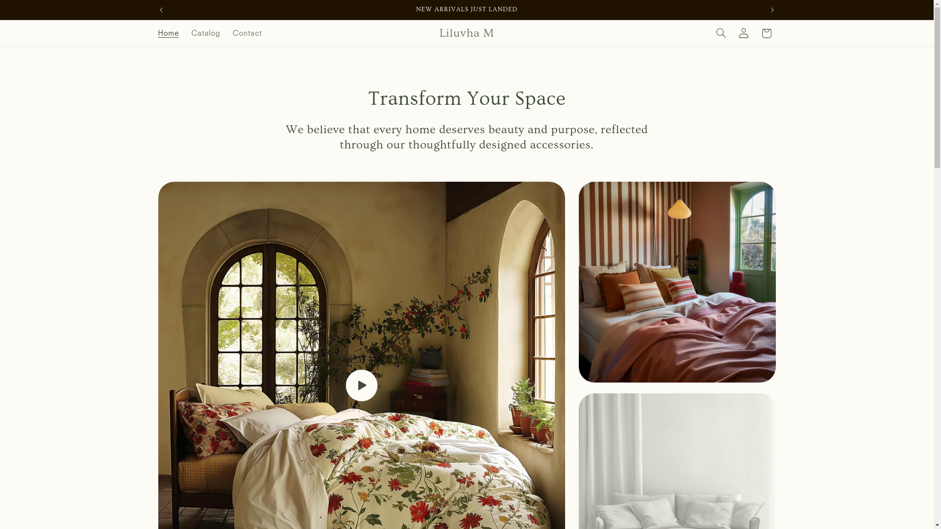 website screenshot of https://liluvha.com/