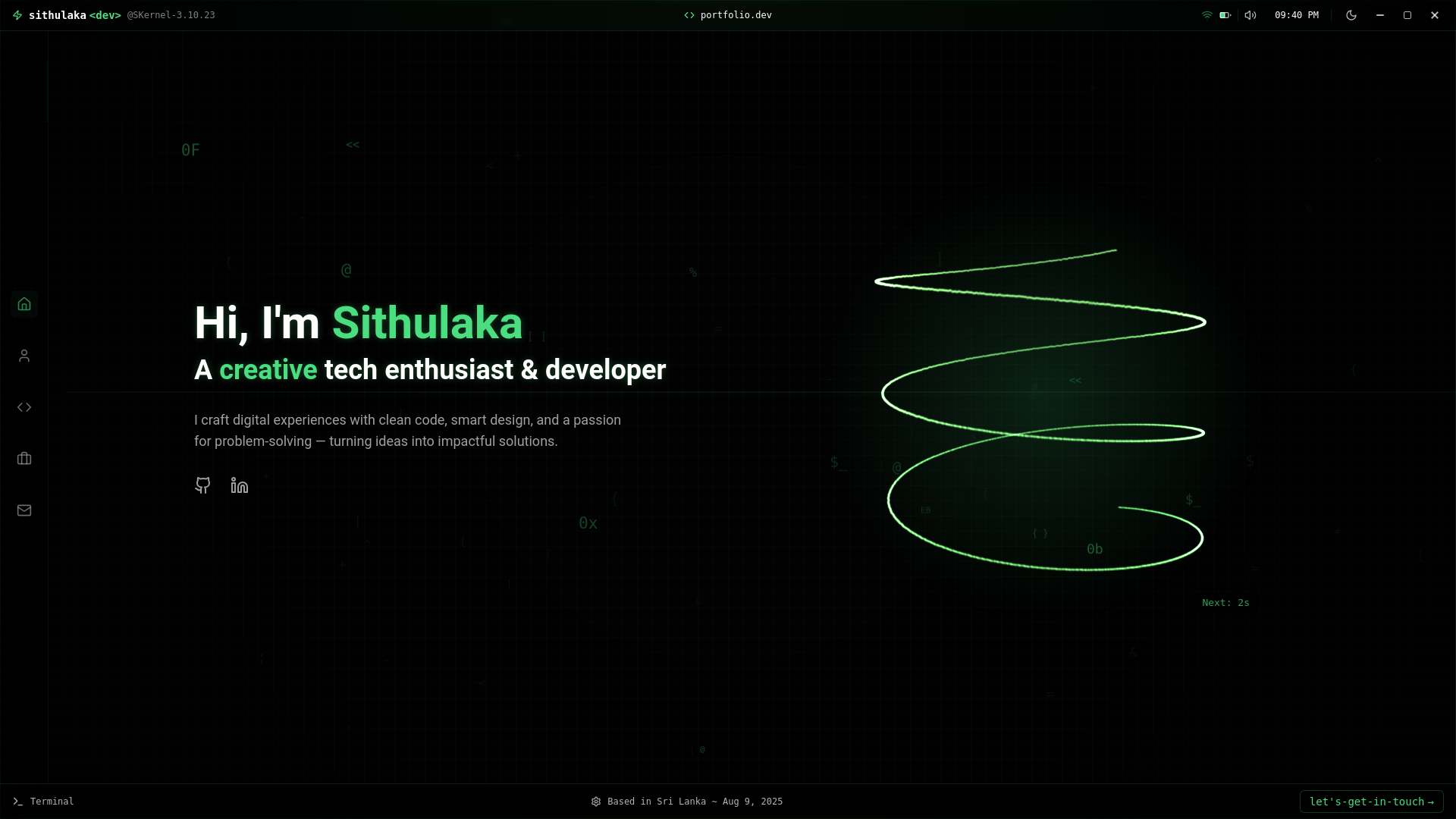 website screenshot of https://sithulaka-website.pages.dev/