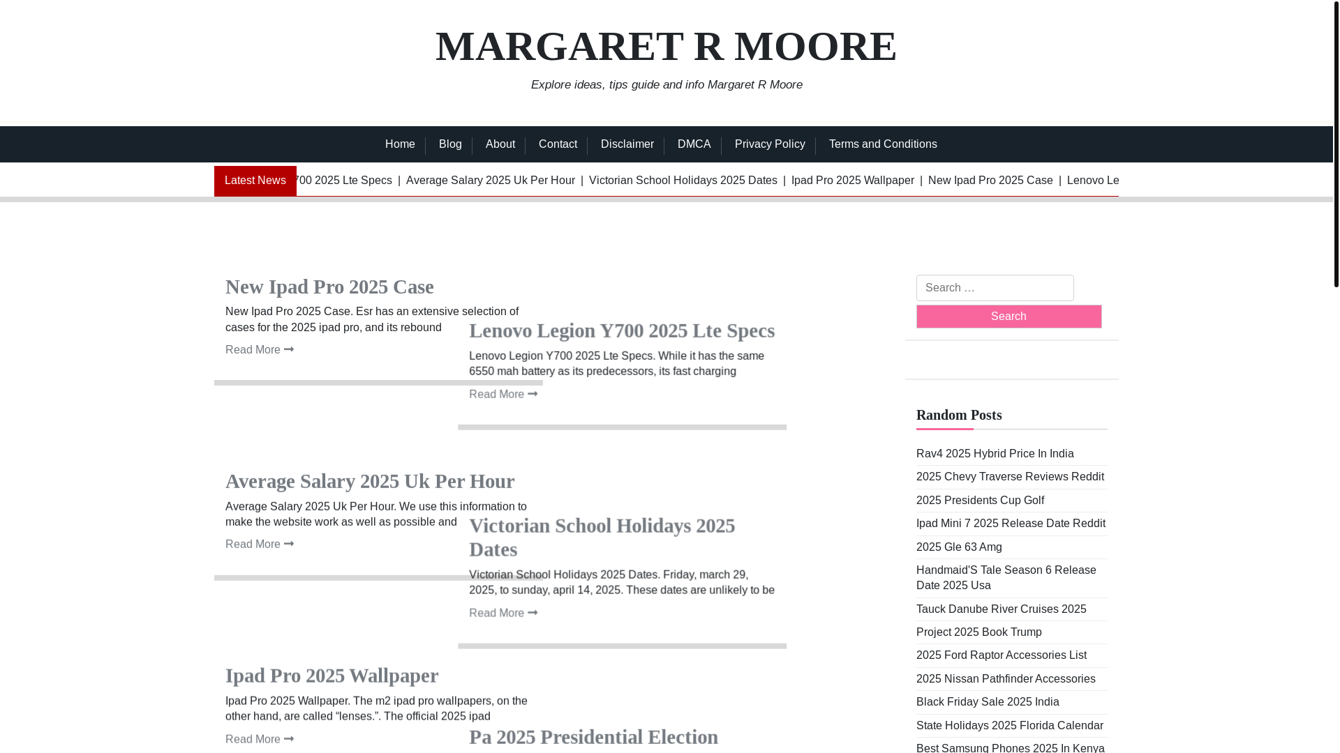 website screenshot of https://margaretrmooreg.pages.dev/