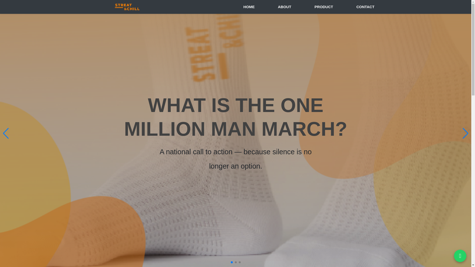 website screenshot of https://onemillionmanmarch.co.za/