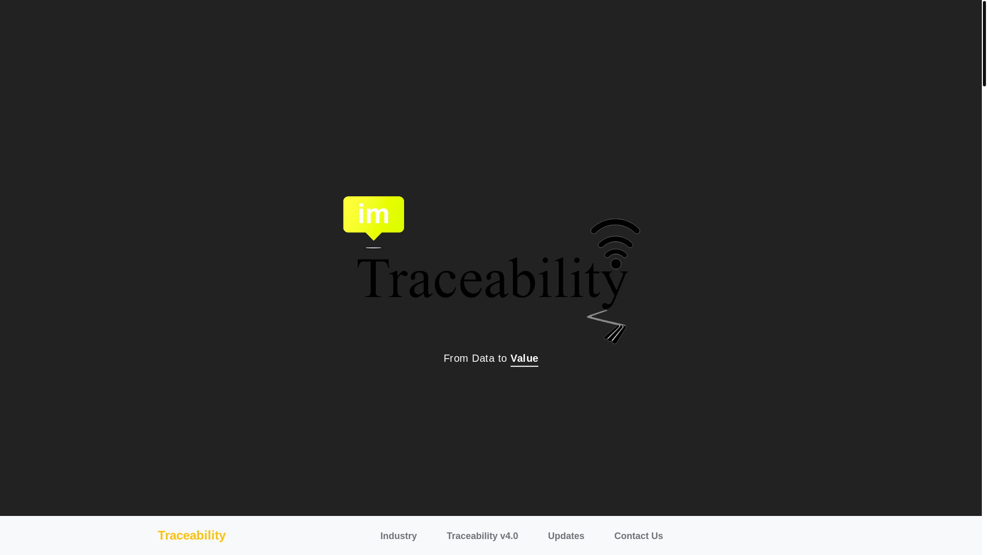 website screenshot of https://traceab.ai/