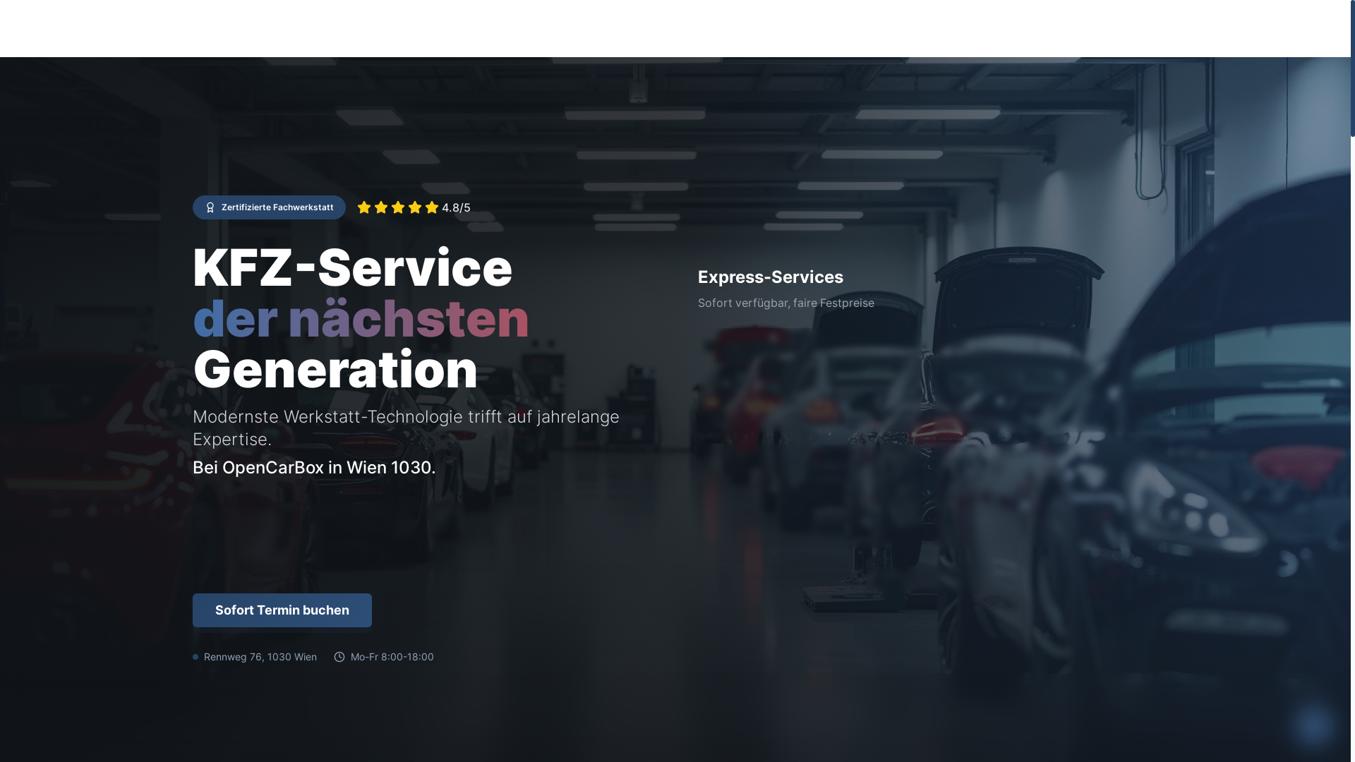 website screenshot of https://opencarbox.center/