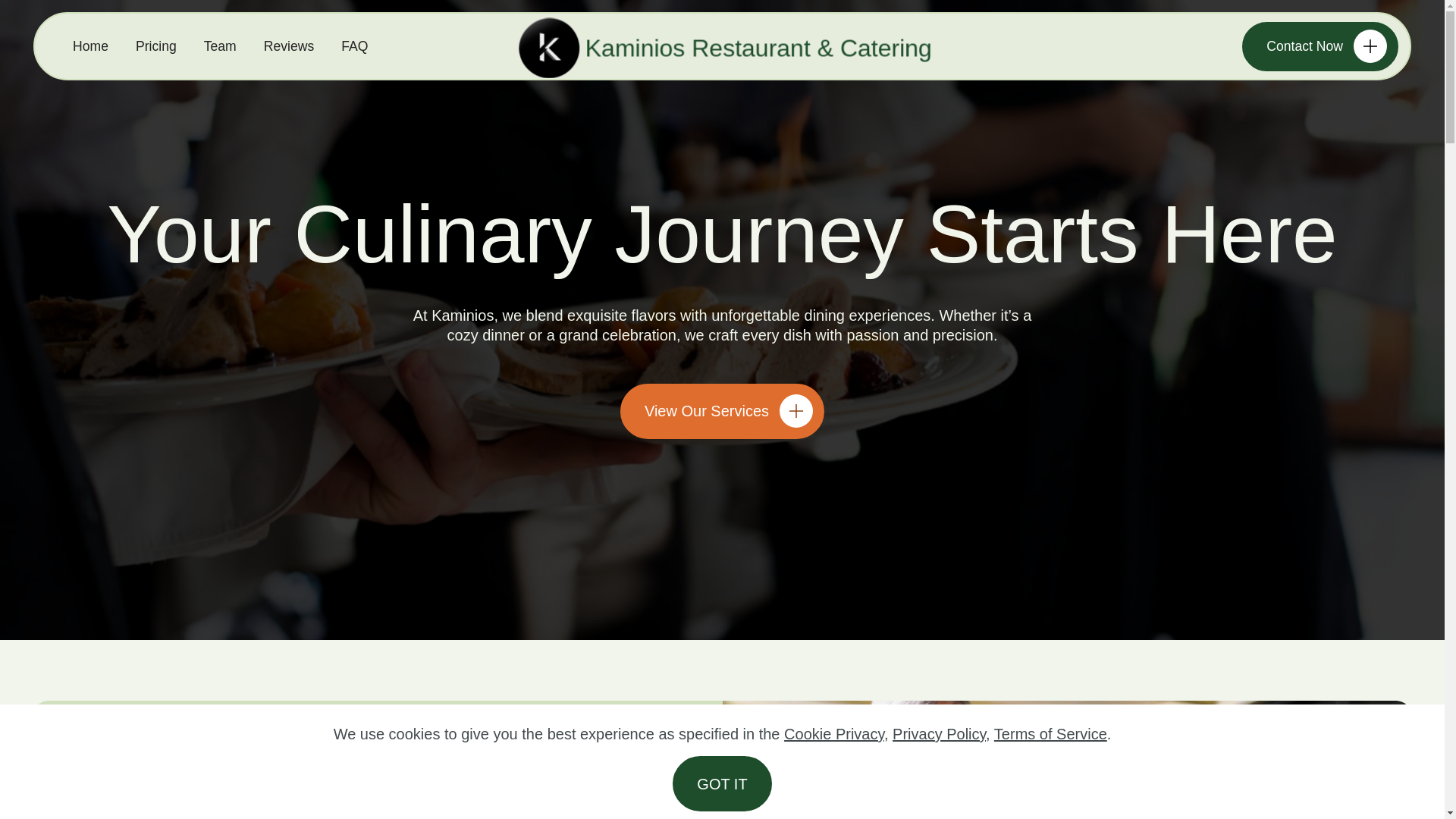website screenshot of https://appkaminio.com/