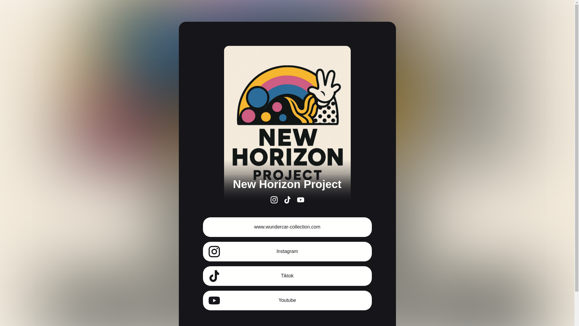 website screenshot of https://newhorizonproject.org/