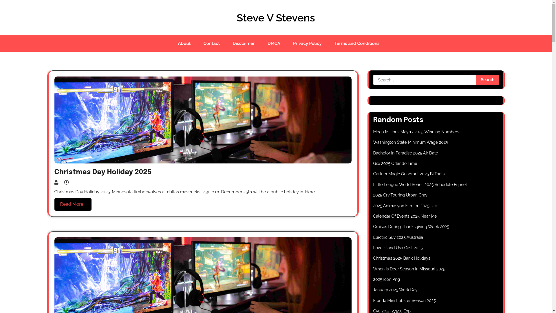 website screenshot of https://stevevstevenss.pages.dev/