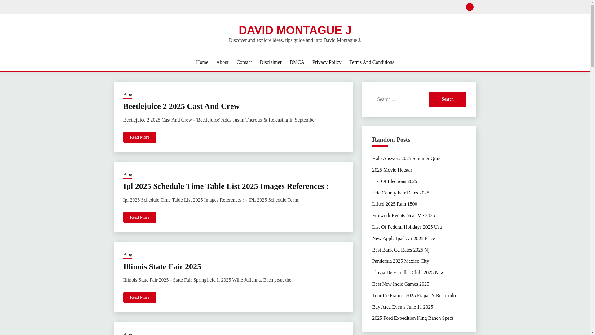 website screenshot of https://davidmontaguej.pages.dev/