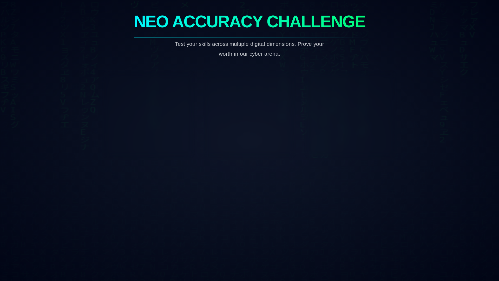 website screenshot of https://accuracychallenge.pages.dev/