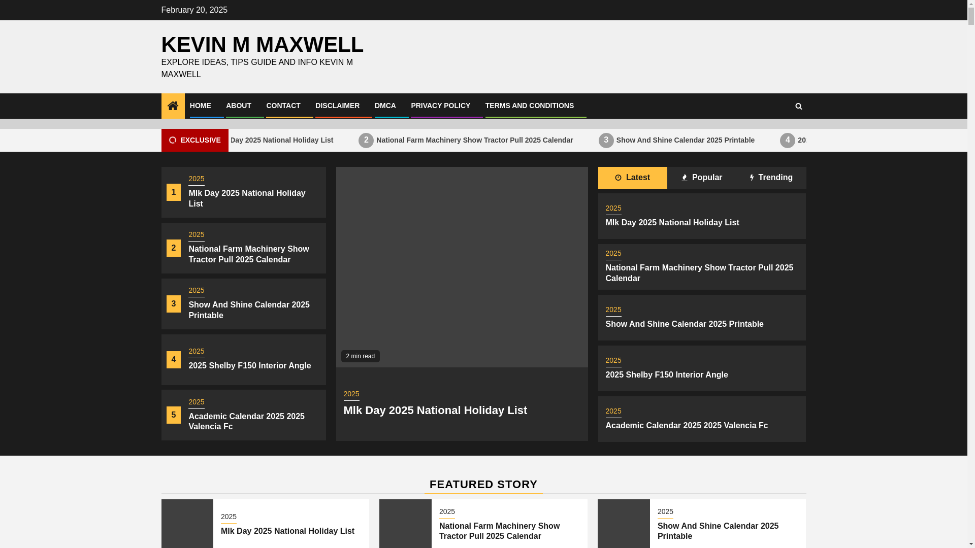website screenshot of https://kevinmmaxwellv.pages.dev/