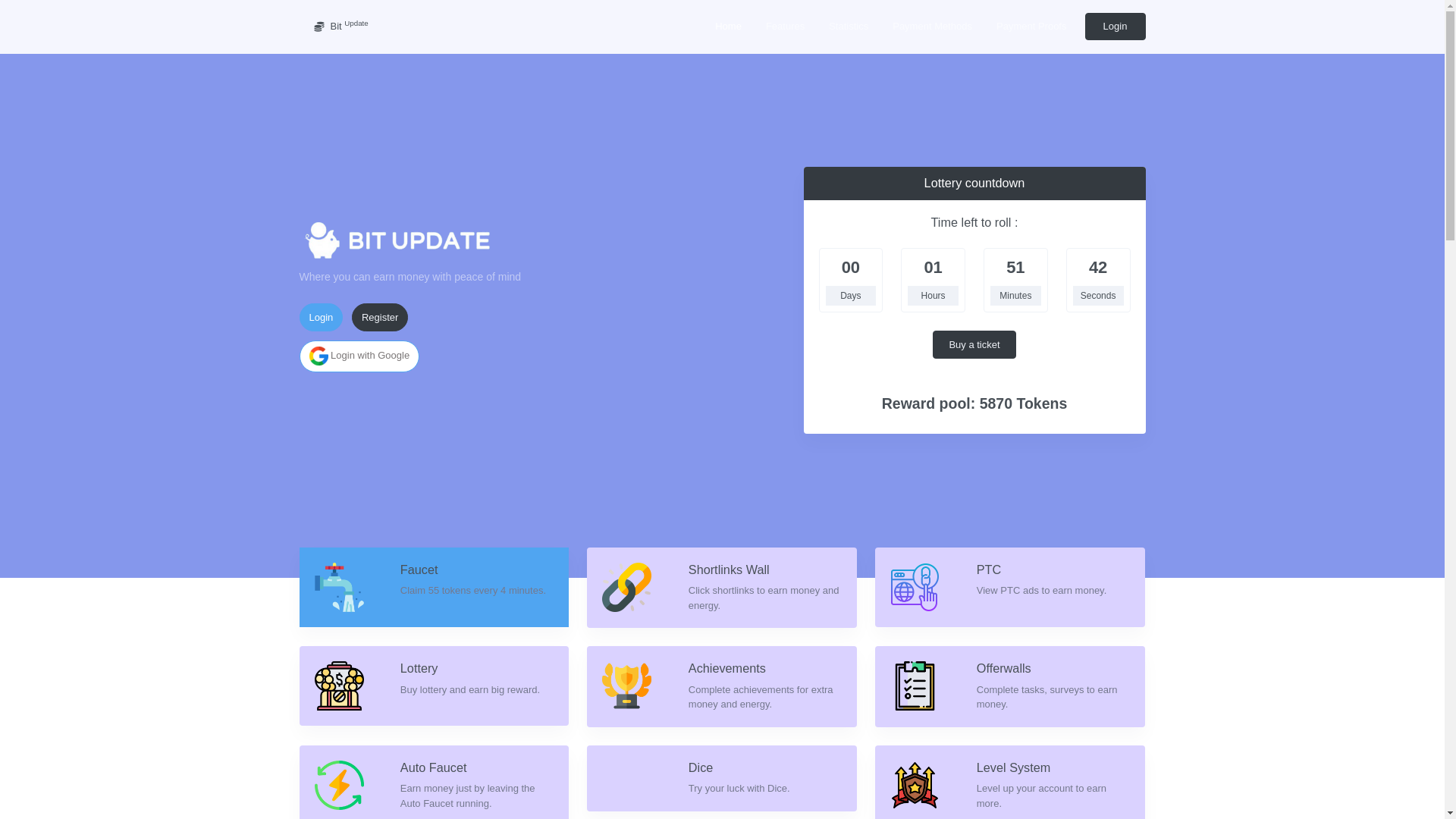 website screenshot of https://bitupdate.info/