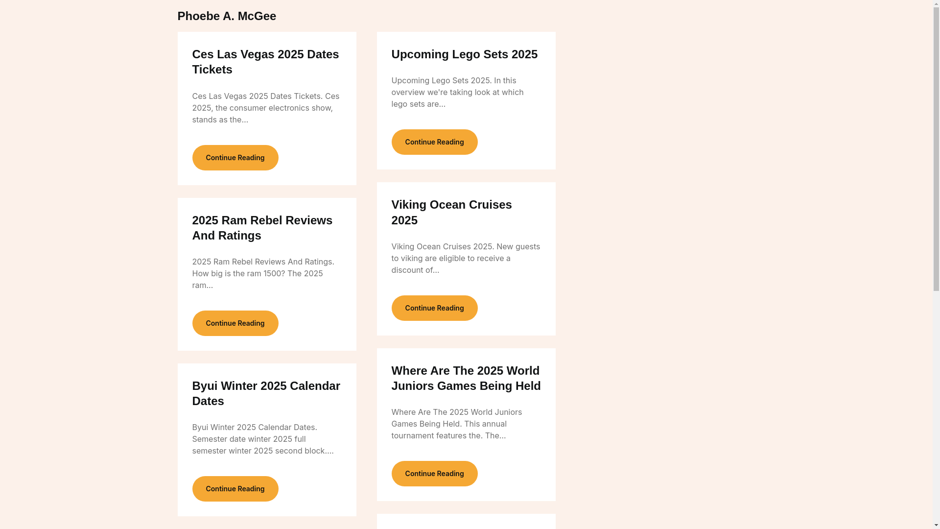 website screenshot of https://phoebeamcgee.pages.dev/