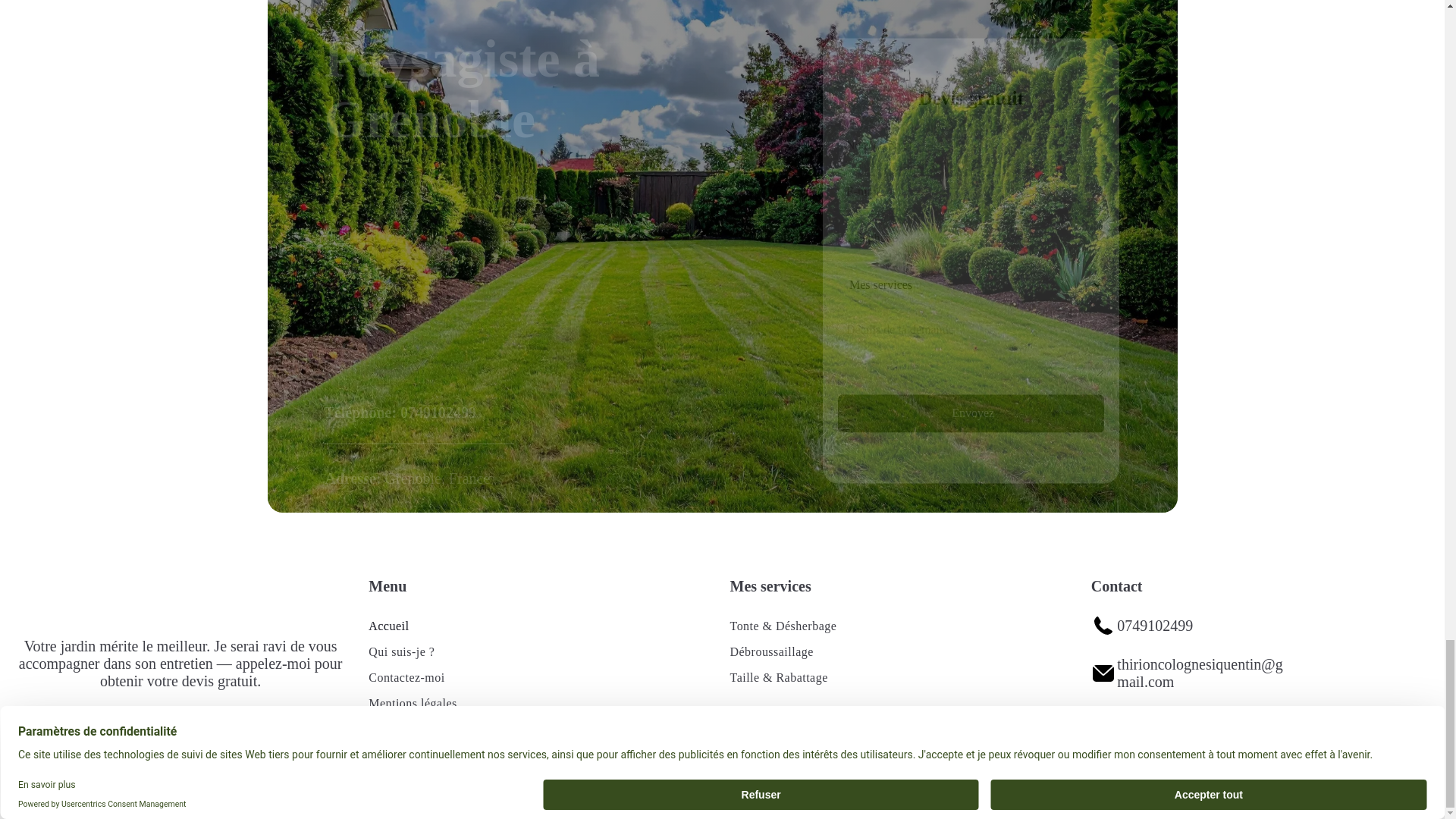 website screenshot of https://paysagiste-grenoble38.fr/