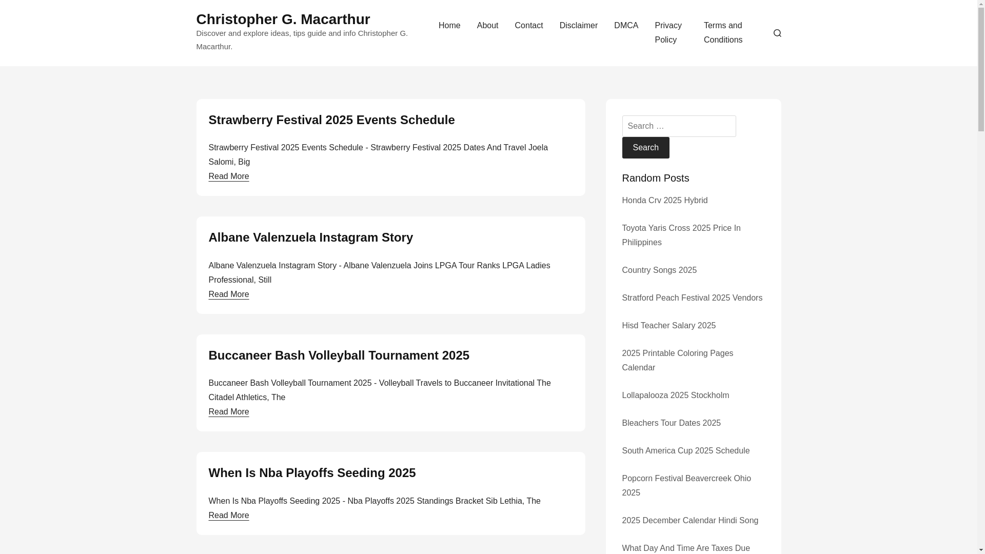 website screenshot of https://christophergmacarthur.pages.dev/