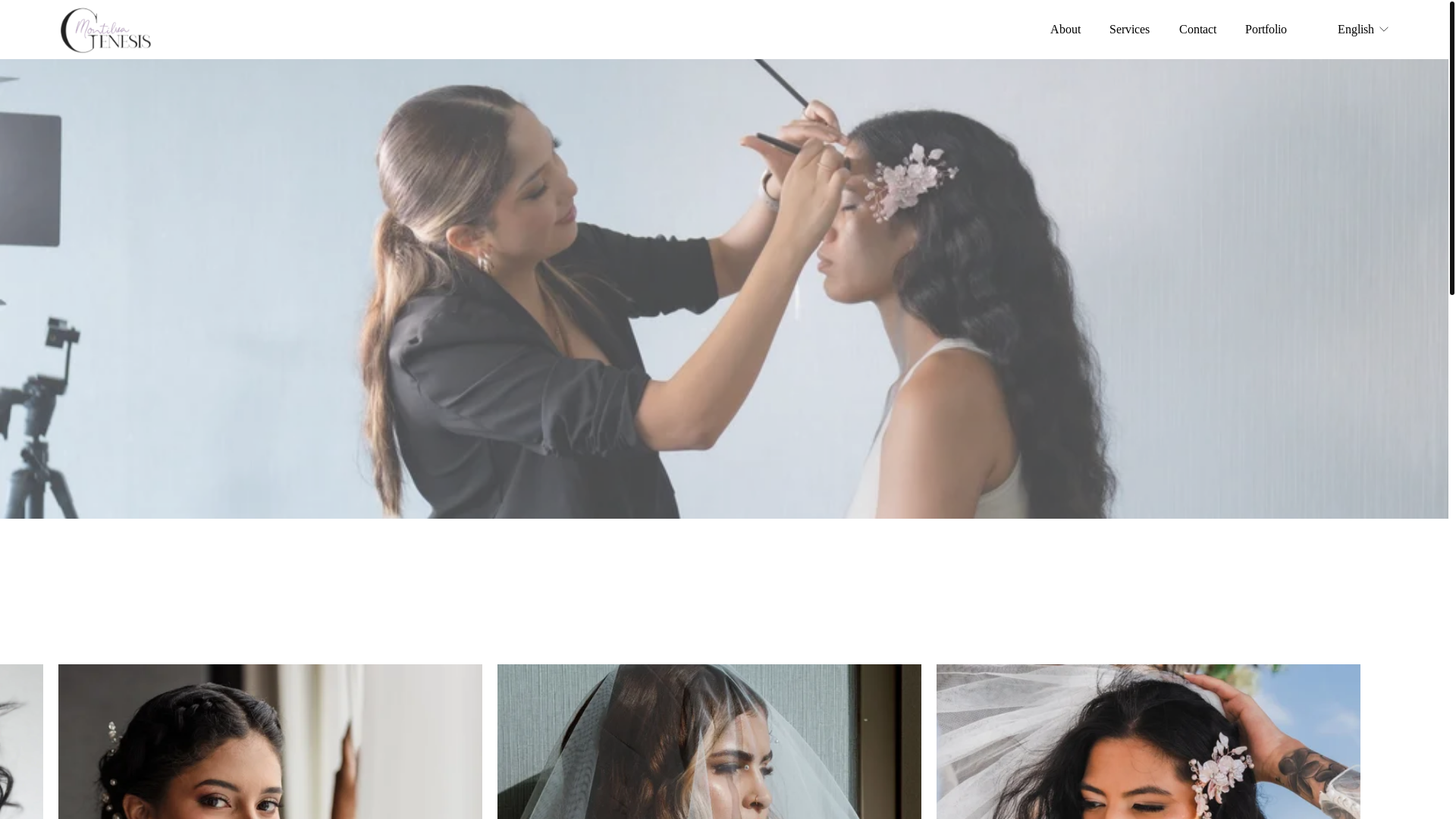 website screenshot of https://genesismontilva.com/