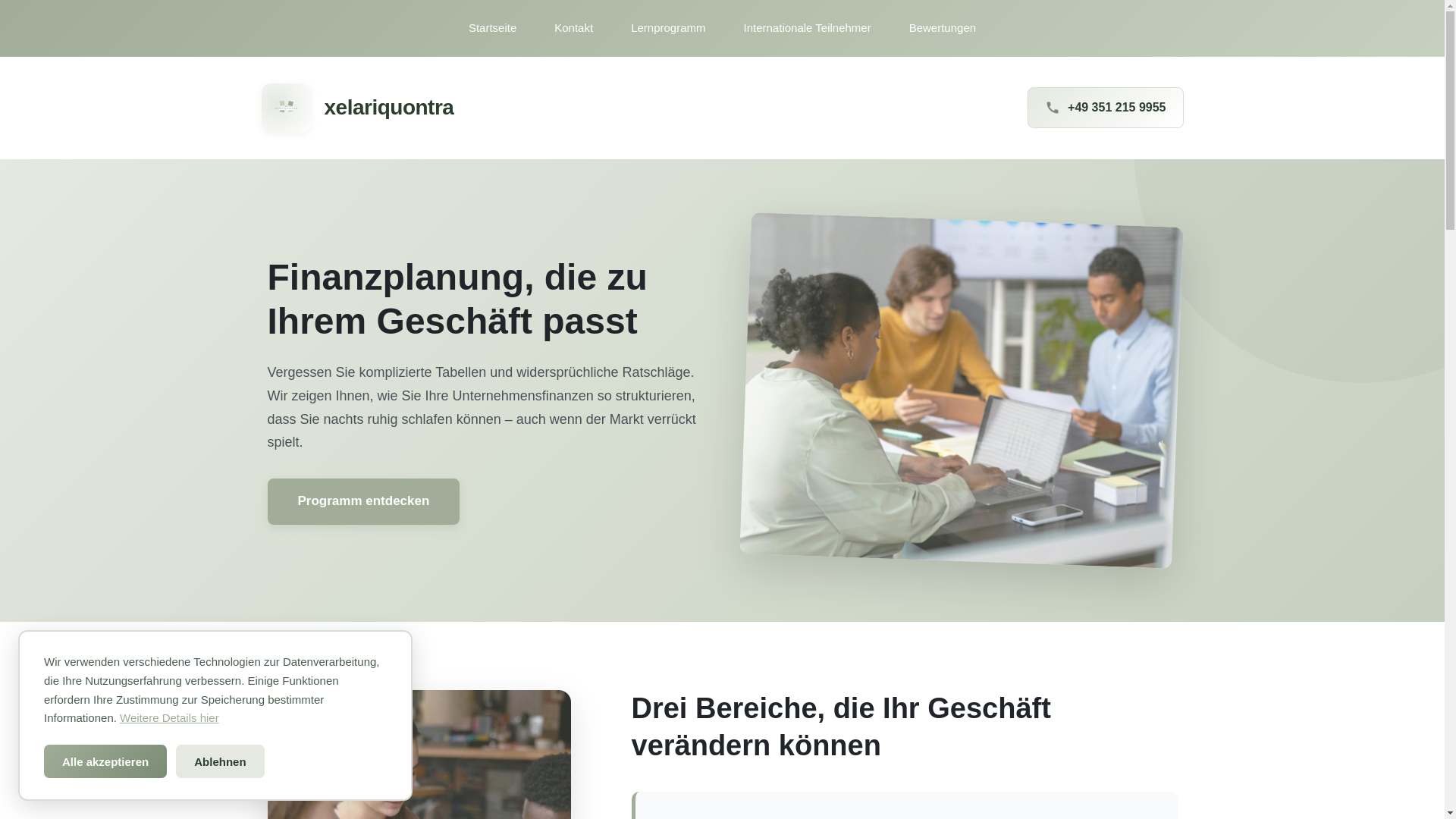 website screenshot of https://xelariquontra.com/