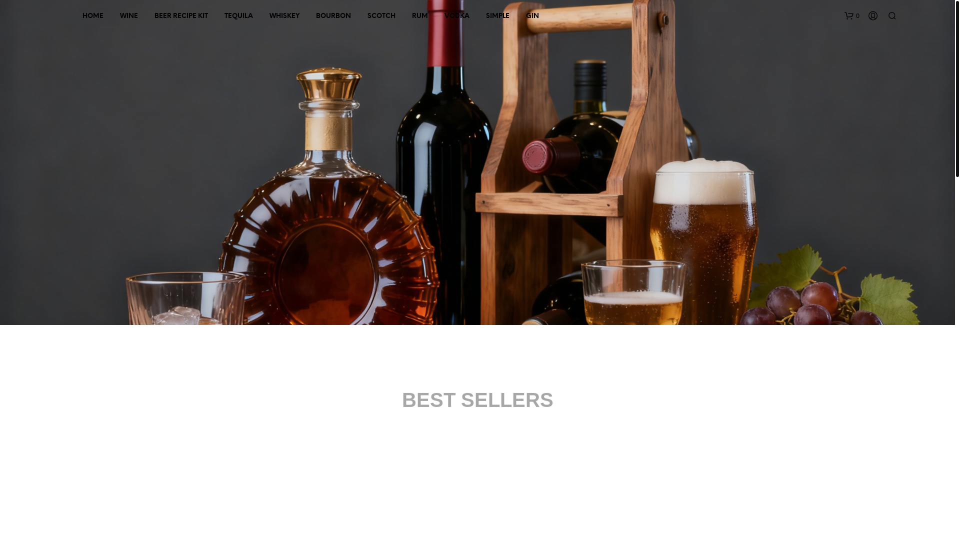 website screenshot of https://corkkegco.com/