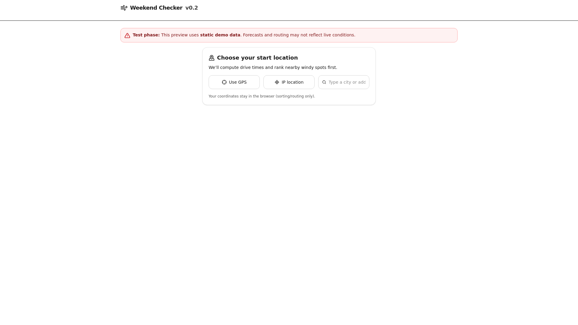 website screenshot of https://windyweekend.pages.dev/