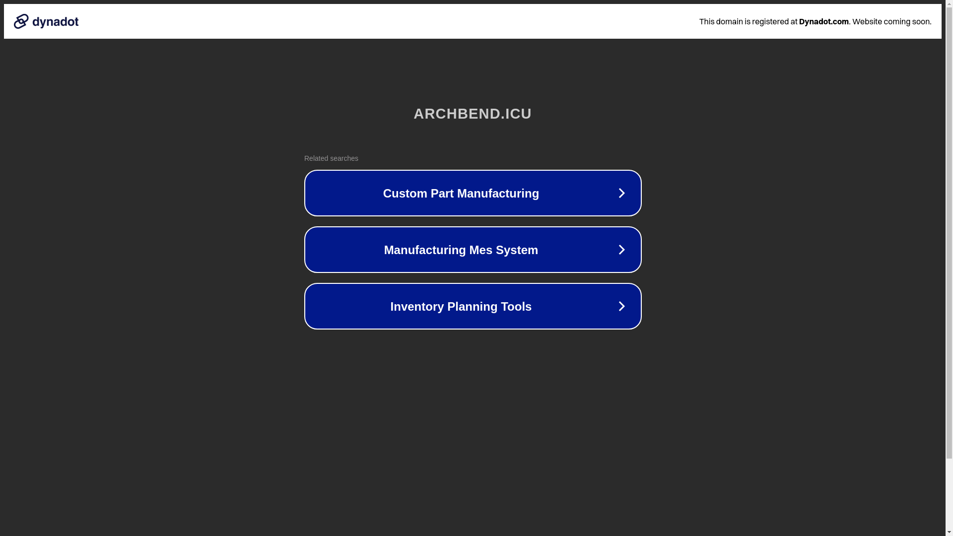 website screenshot of https://archbend.icu/