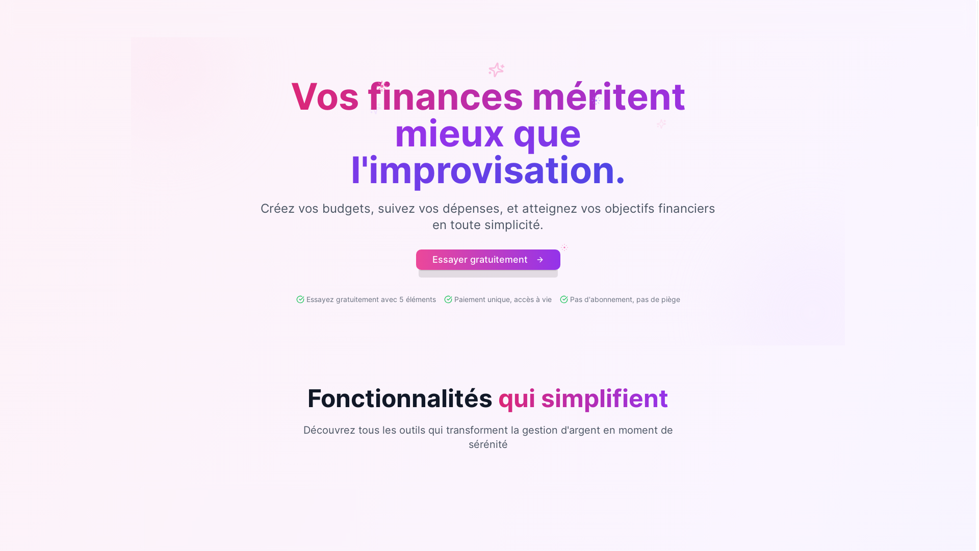 website screenshot of https://pilotetonbudget.com/