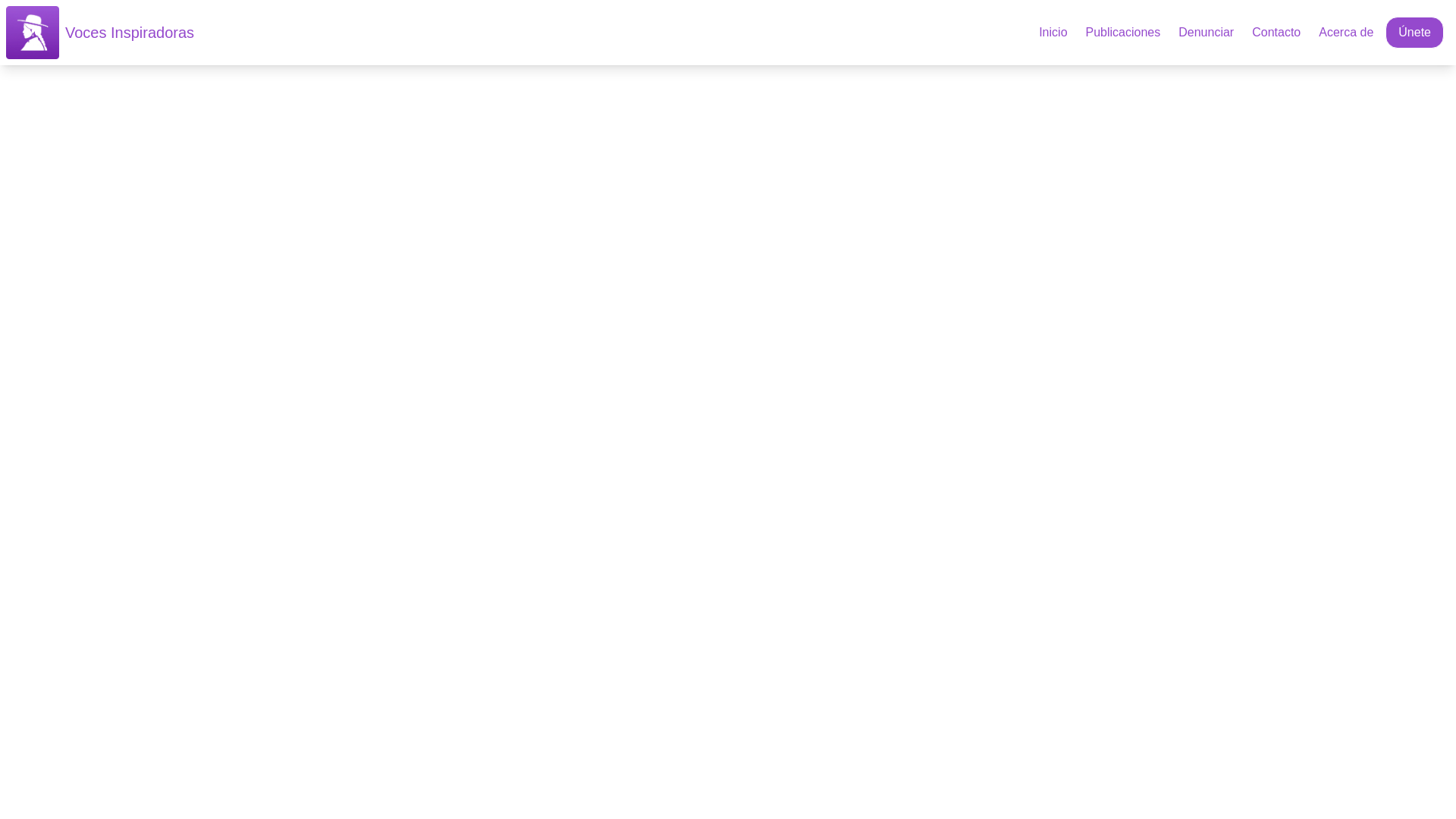 website screenshot of https://voces-inspiradoras.pages.dev/