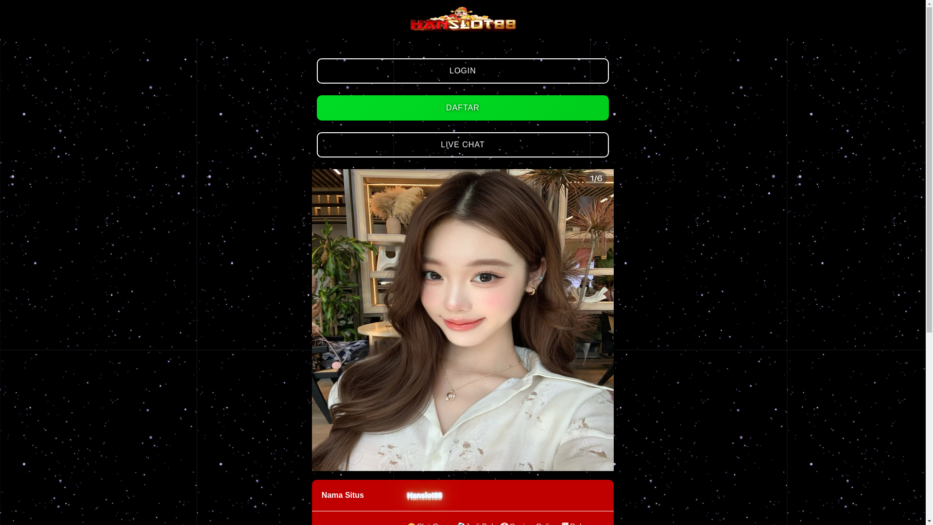 website screenshot of https://hanslot88rank.pages.dev/