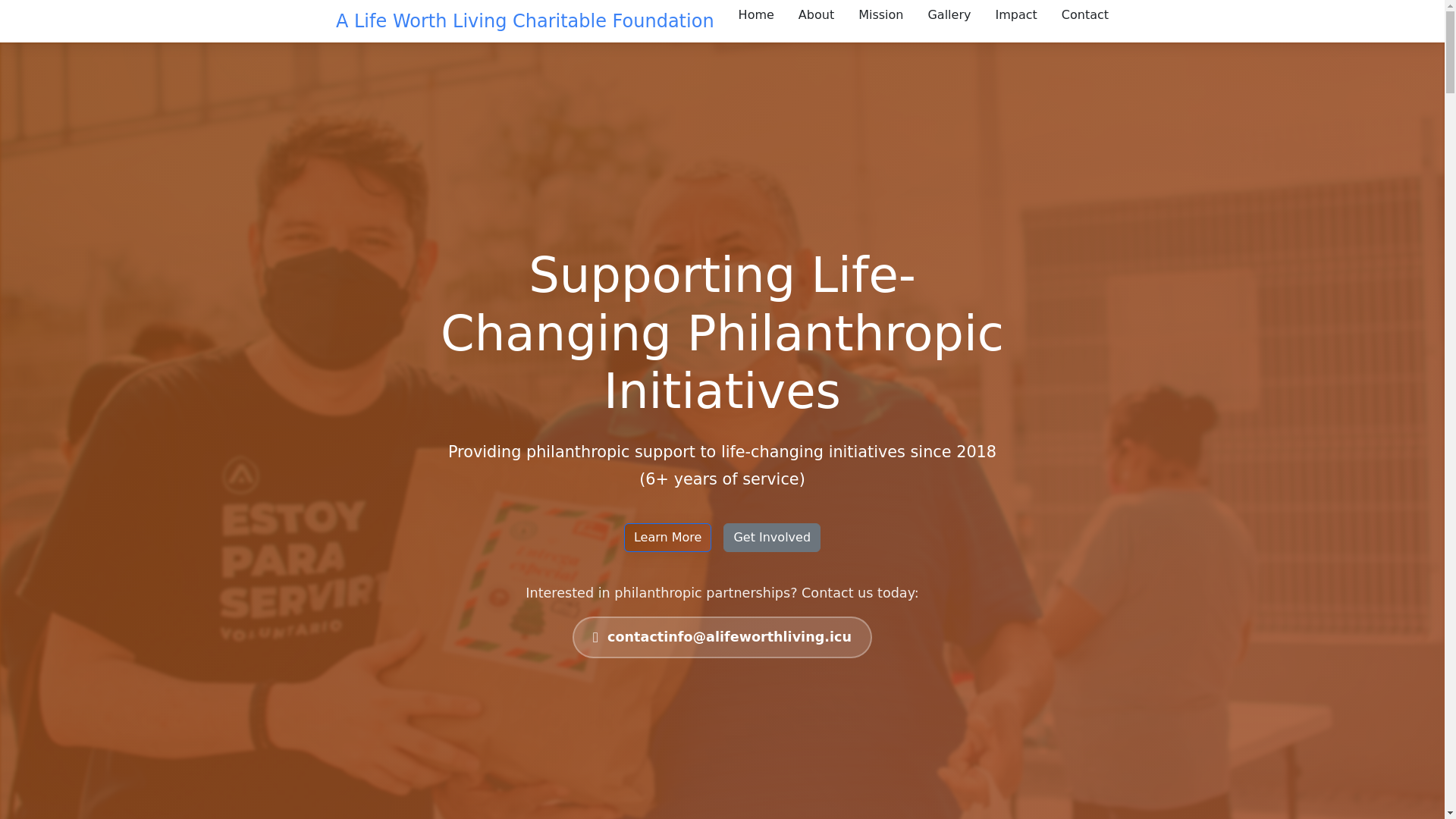 website screenshot of https://aarcharitablefoundation.pages.dev/